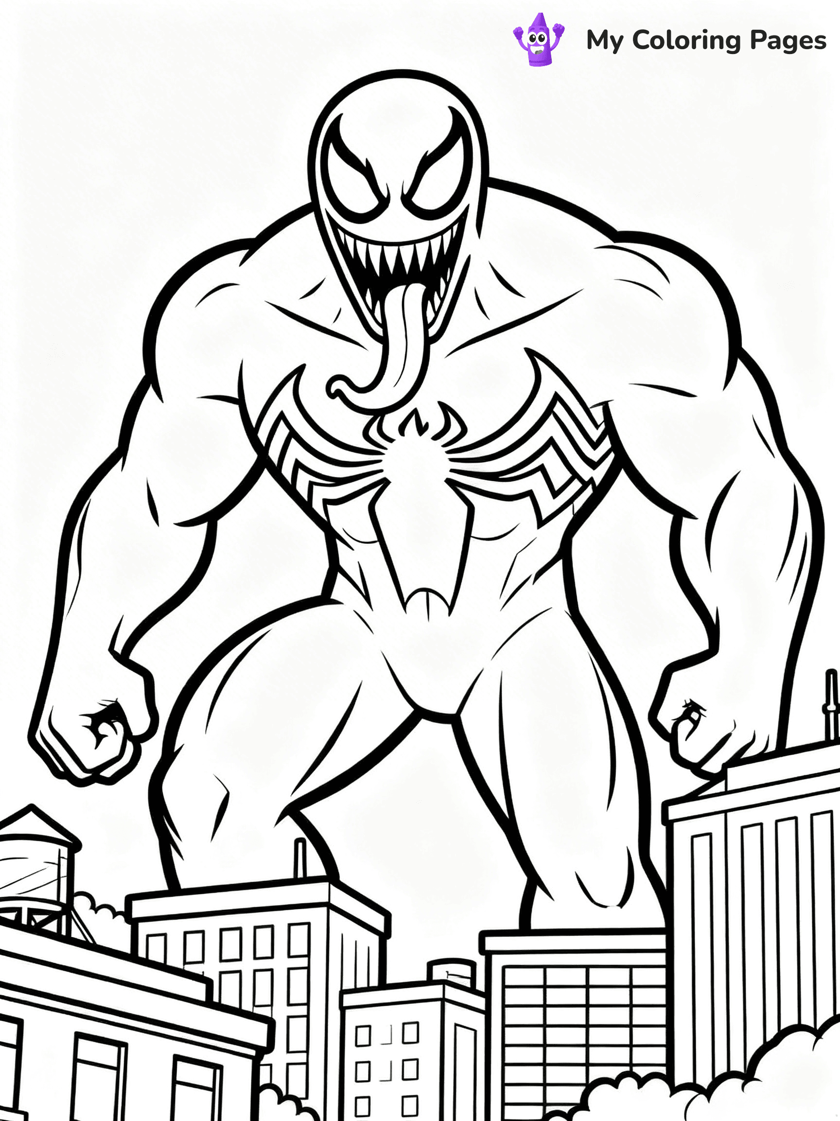 Venom And Carnage Coloring Pages - 21