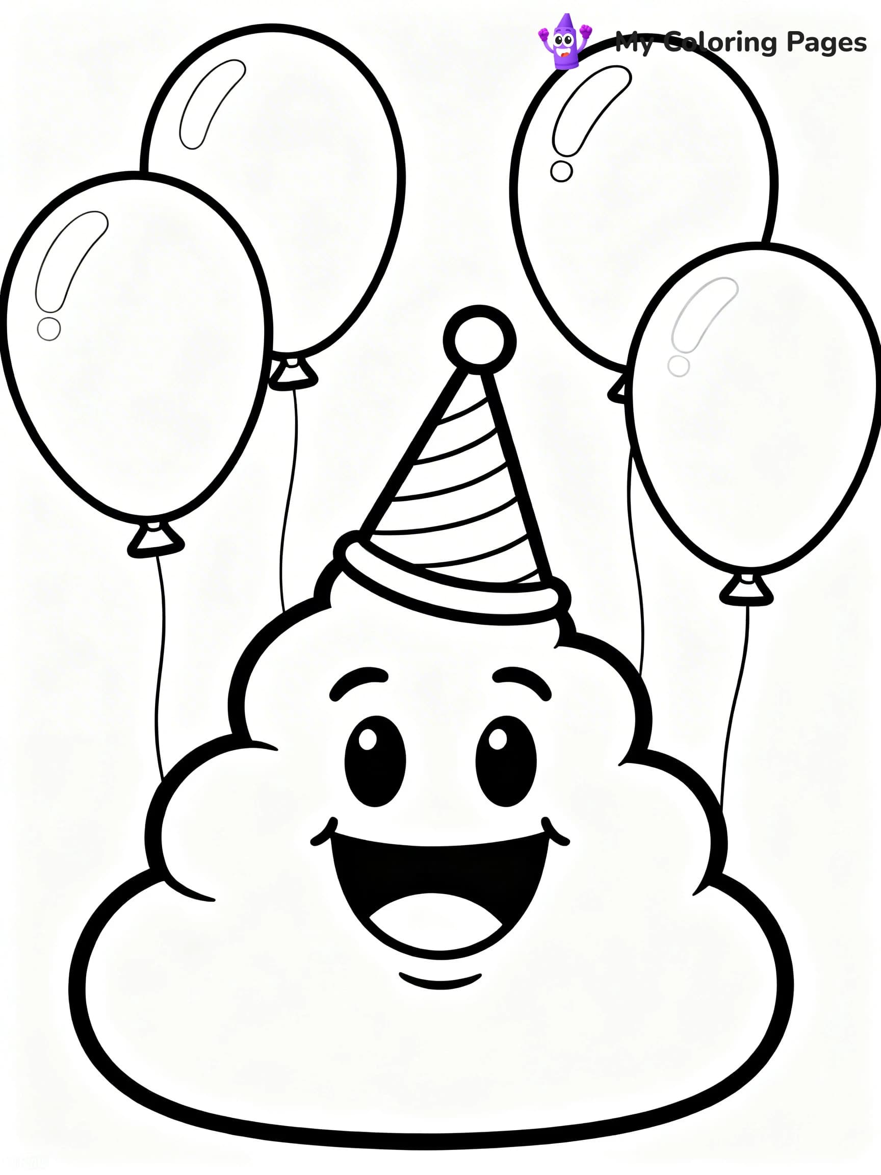 Poop Coloring Pages - 20