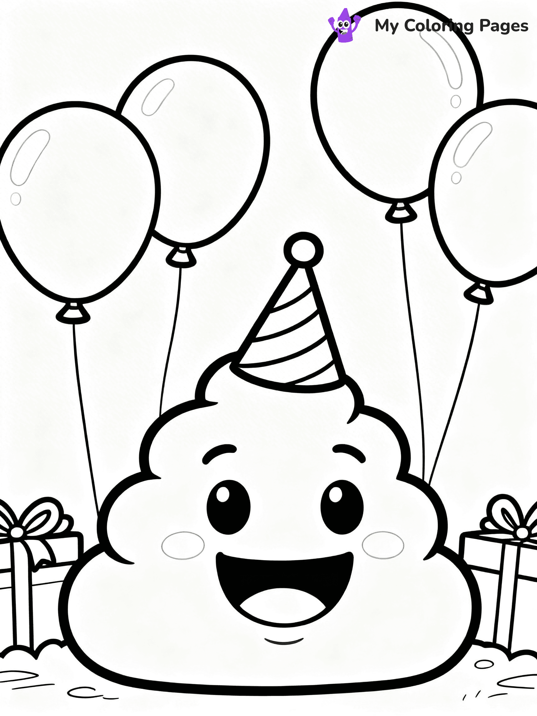 Poop Coloring Pages - 18