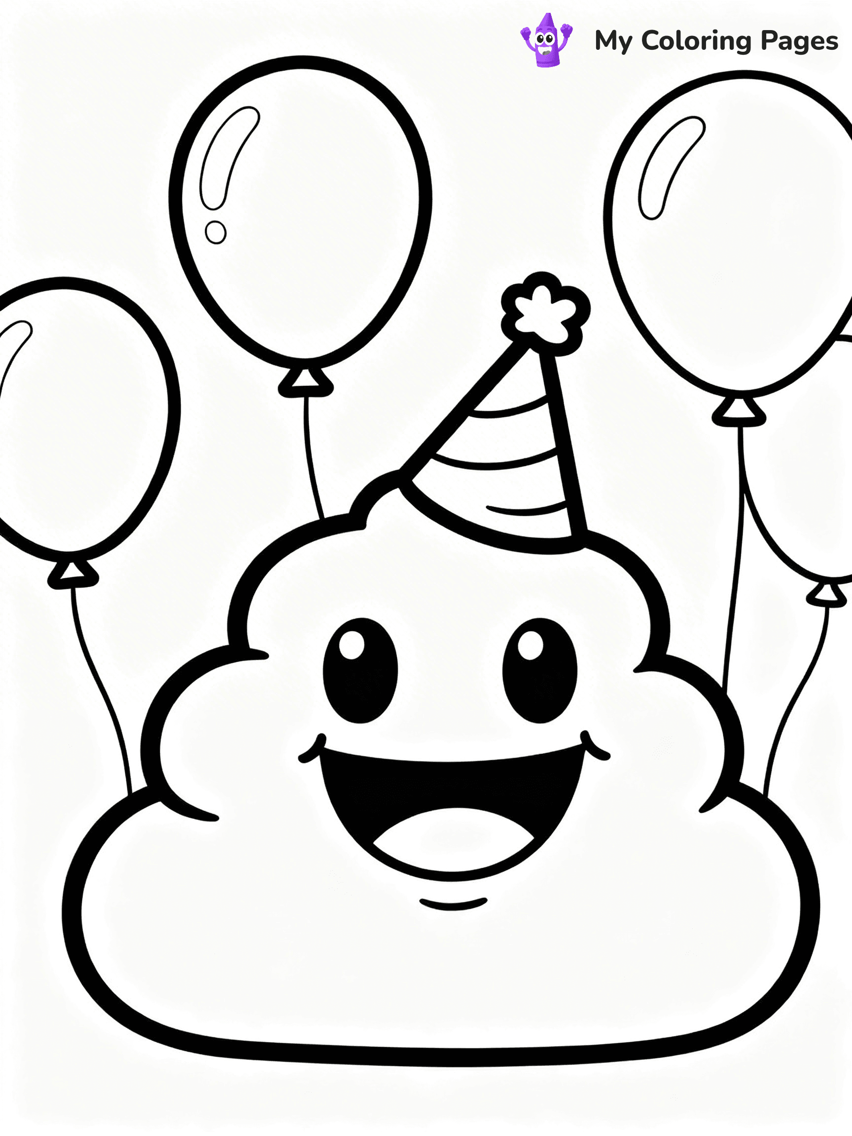 Poop Coloring Pages - 15