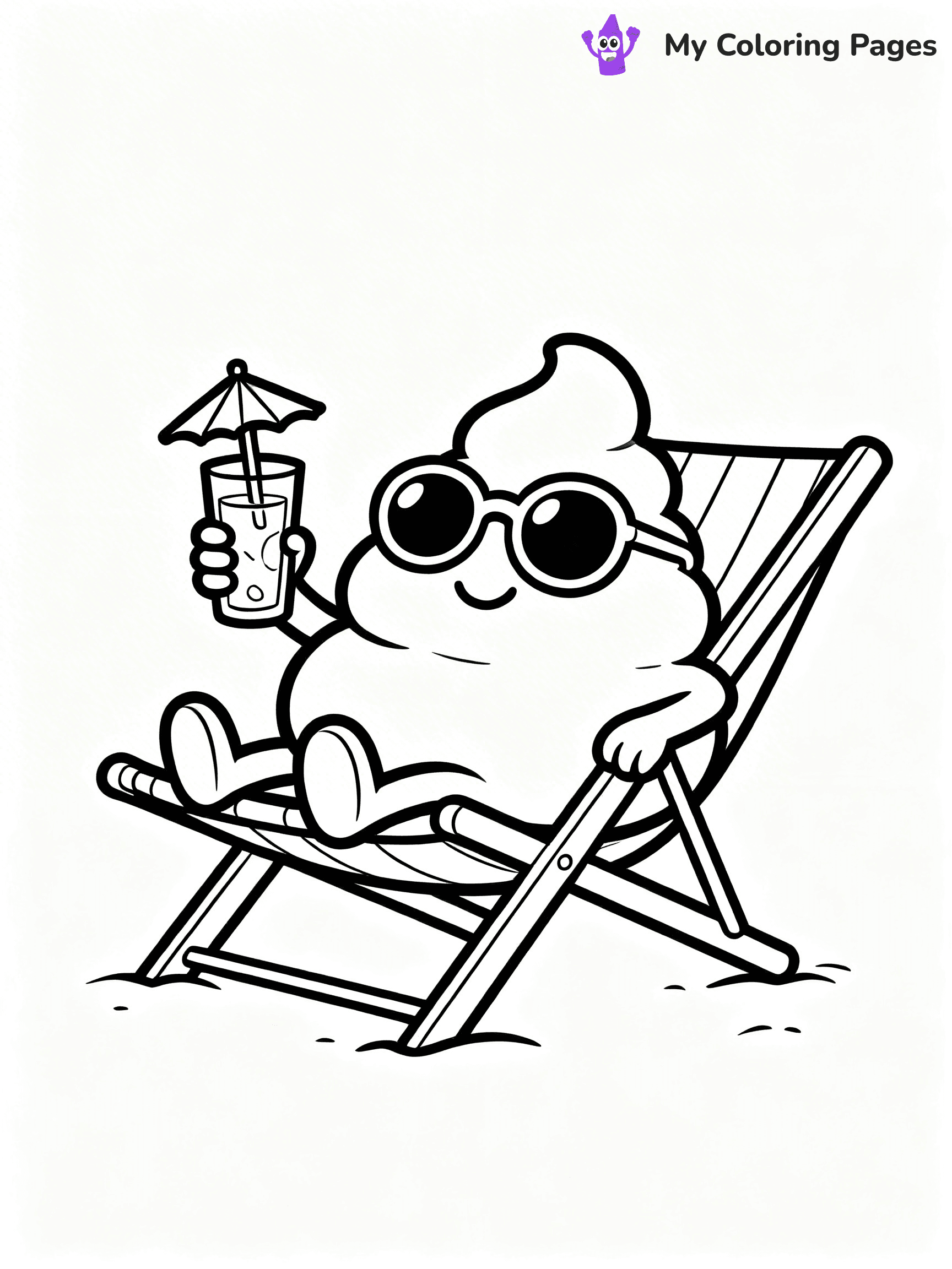 Poop Coloring Pages - 11