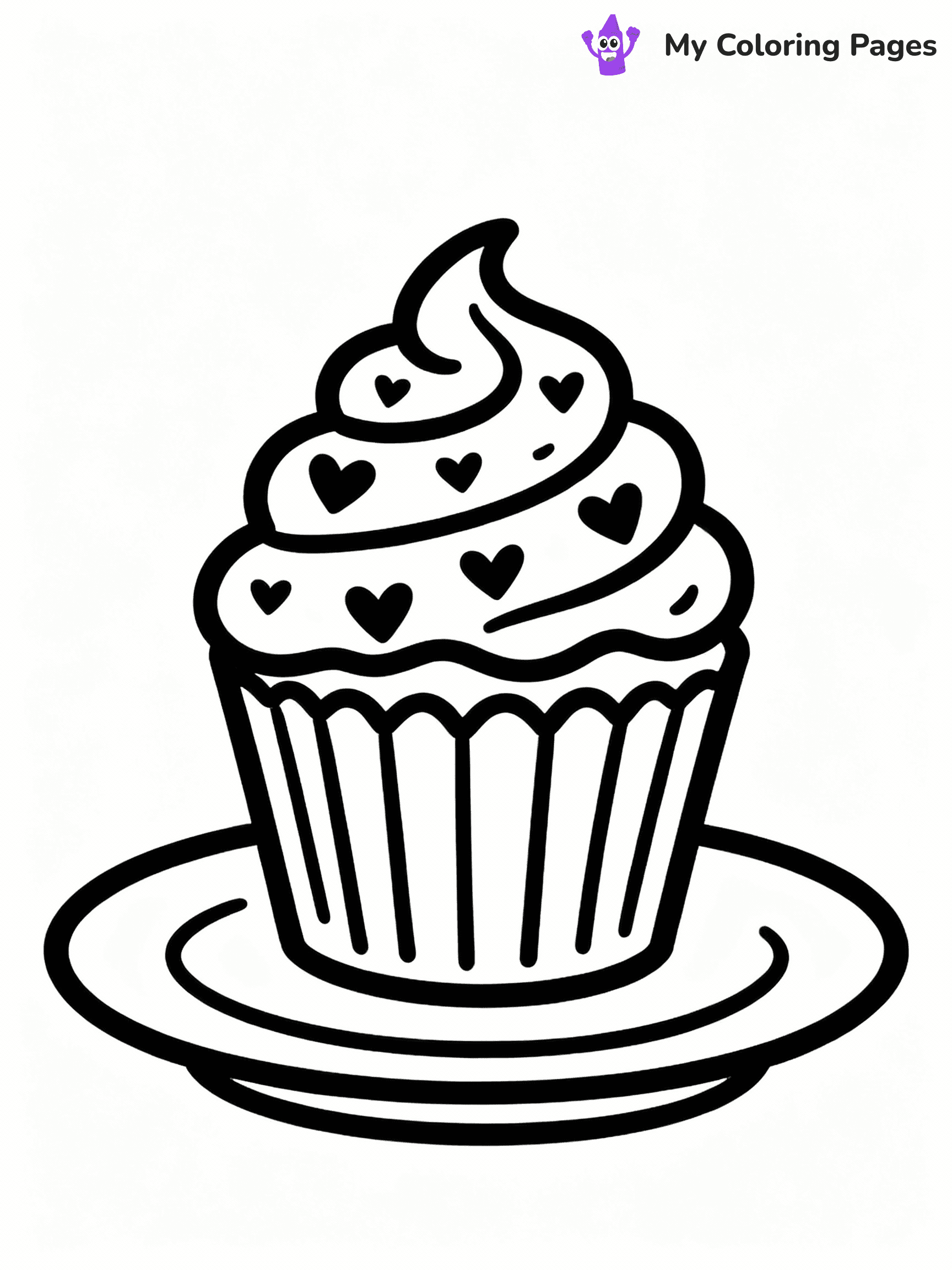 Cute Valentine Coloring Pages - 49