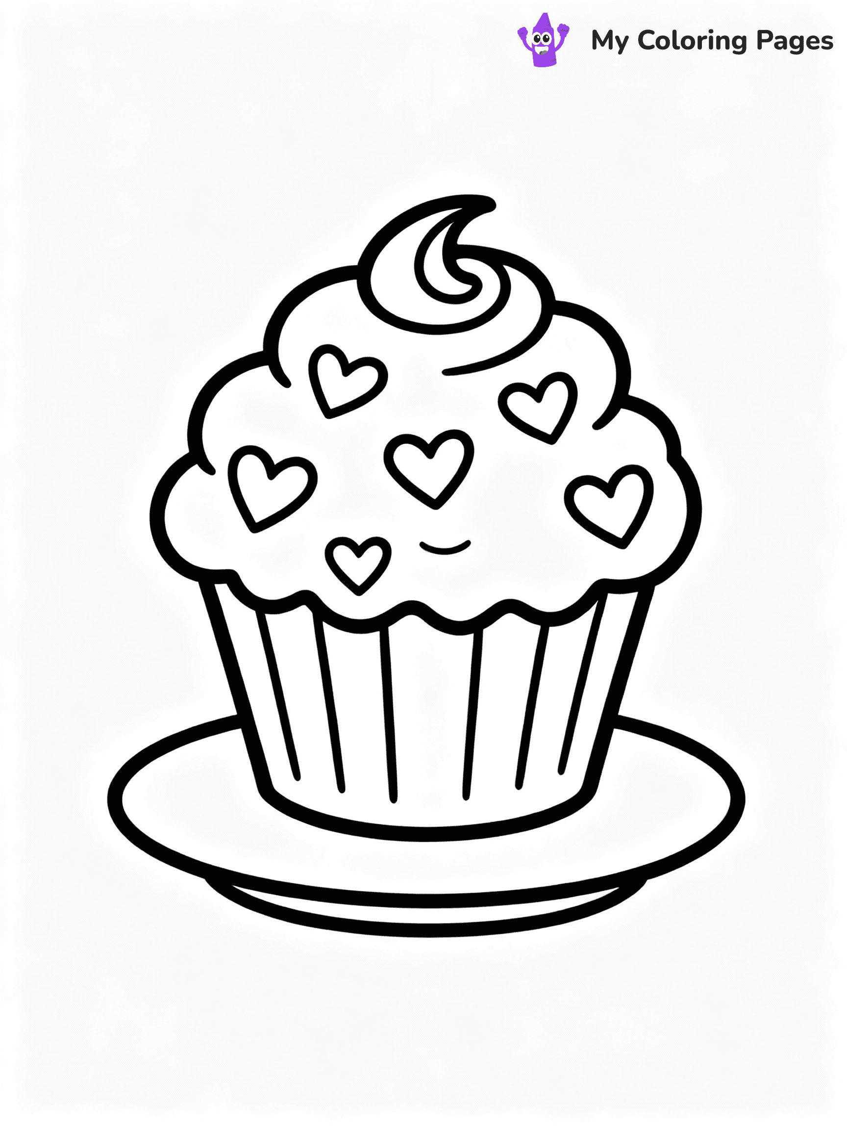 Cute Valentine Coloring Pages - 48