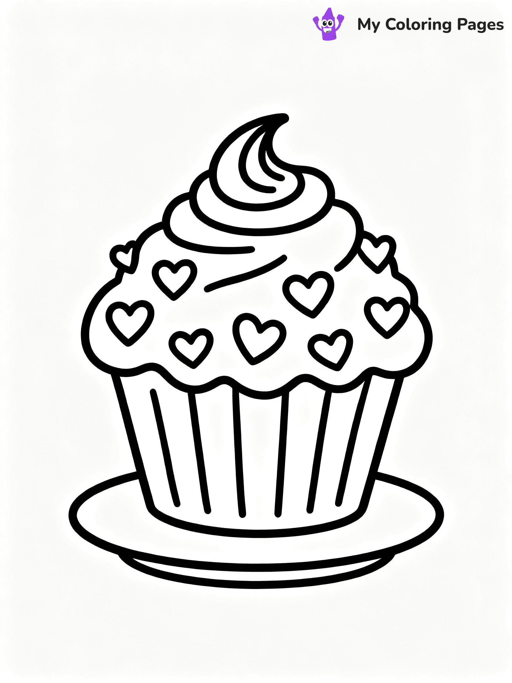 Cute Valentine Coloring Pages - 47