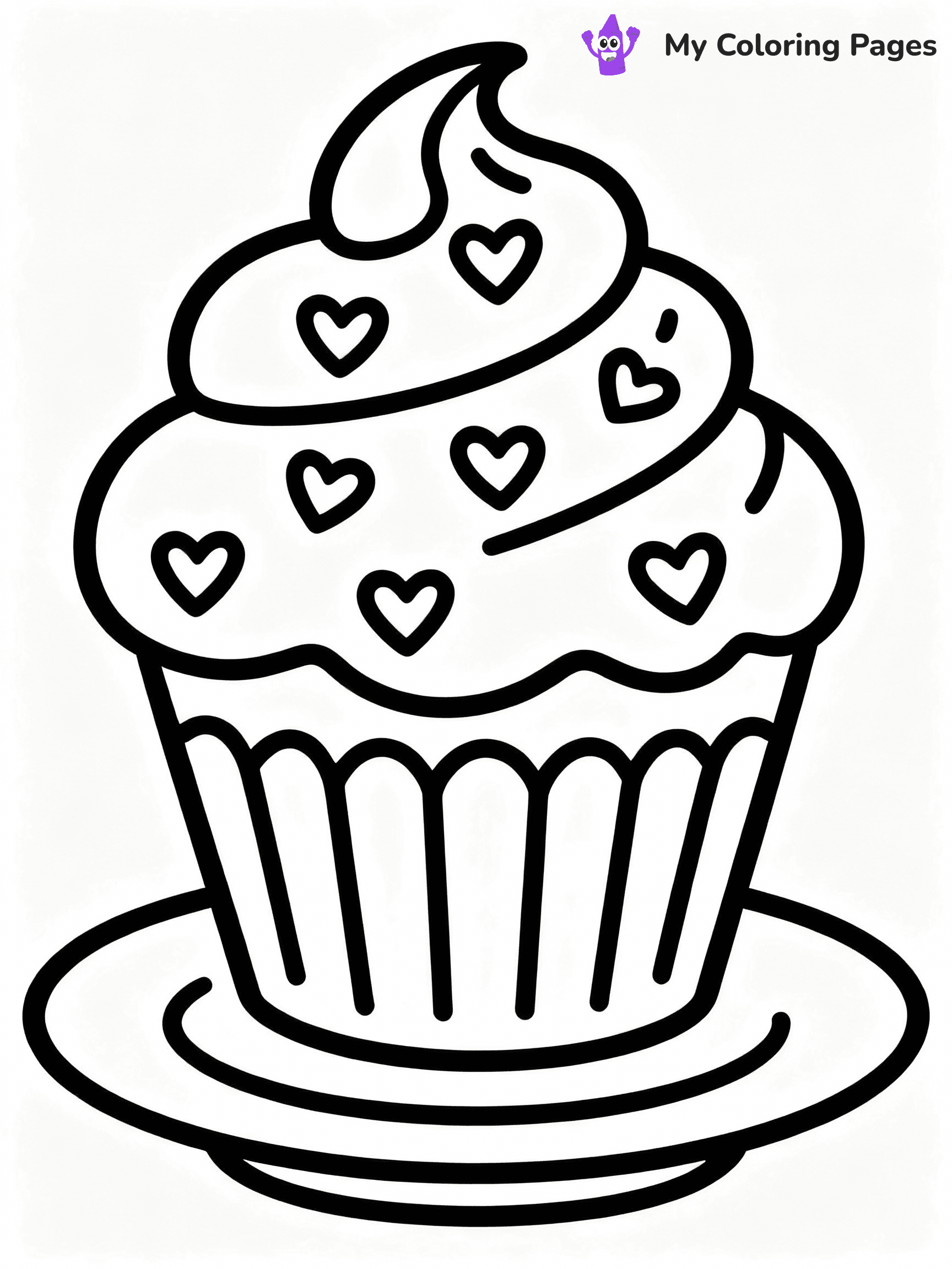 Cute Valentine Coloring Pages - 45