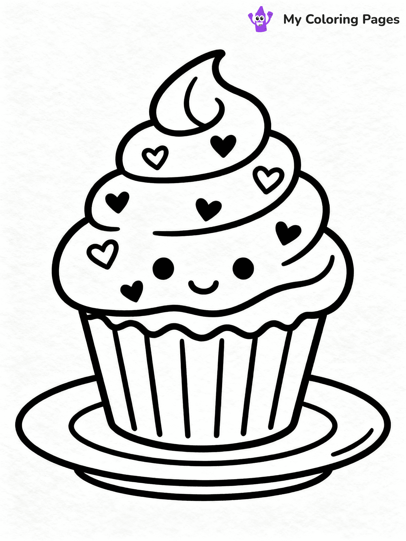 Cute Valentine Coloring Pages - 44