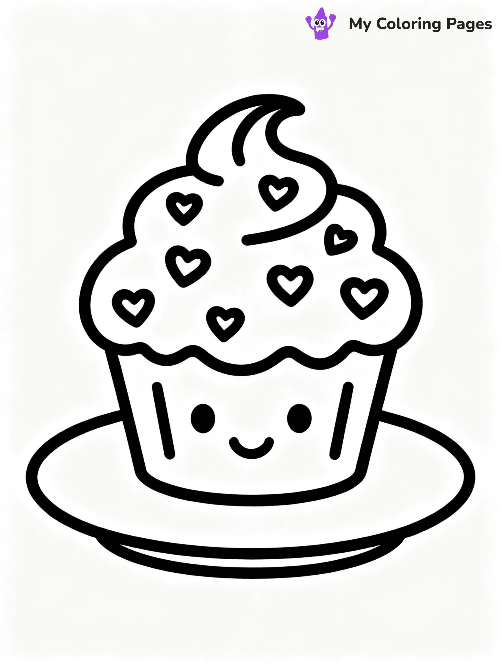 Cute Valentine Coloring Pages - 43