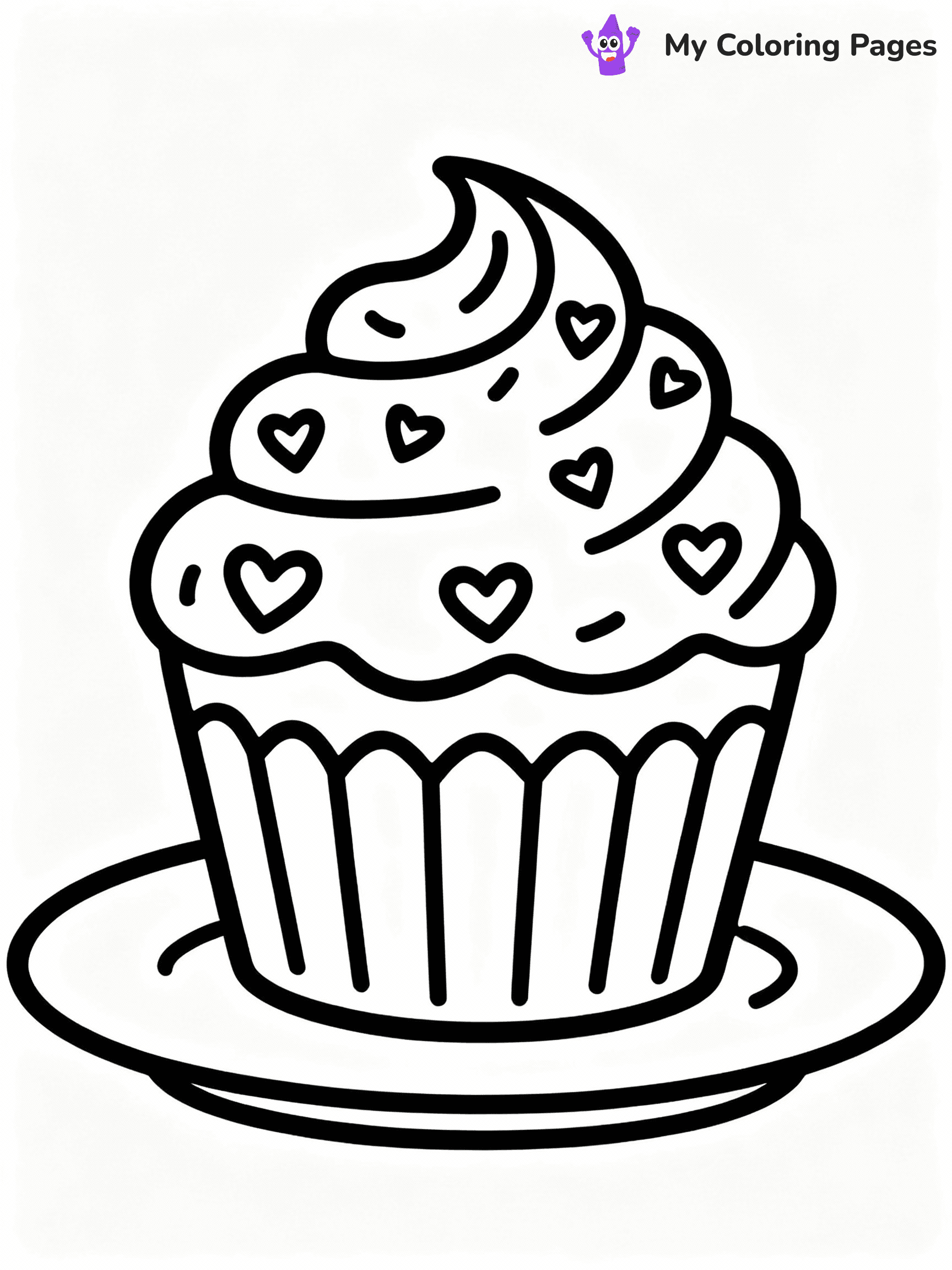 Cute Valentine Coloring Pages - 41