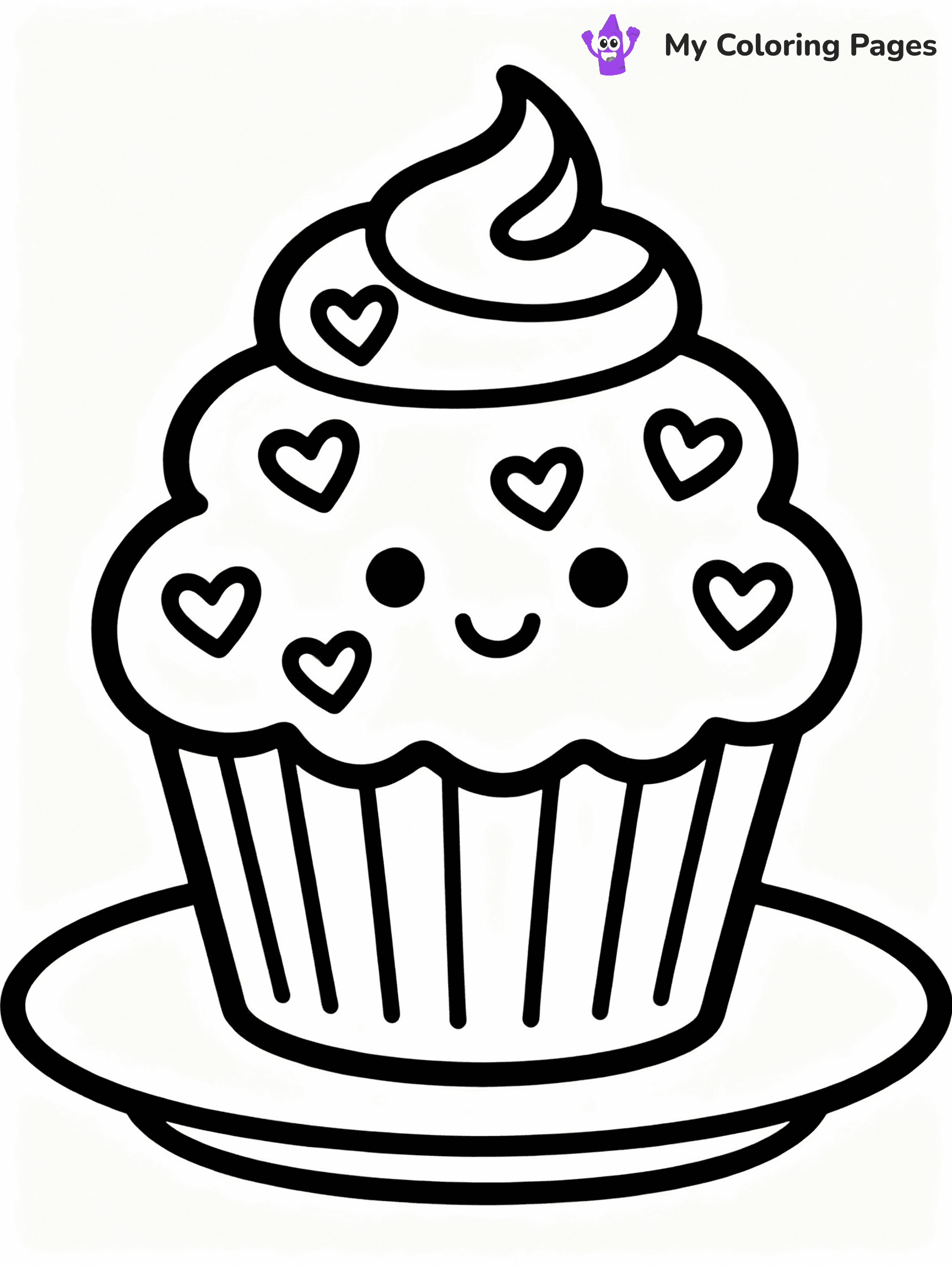 Cute Valentine Coloring Pages - 38