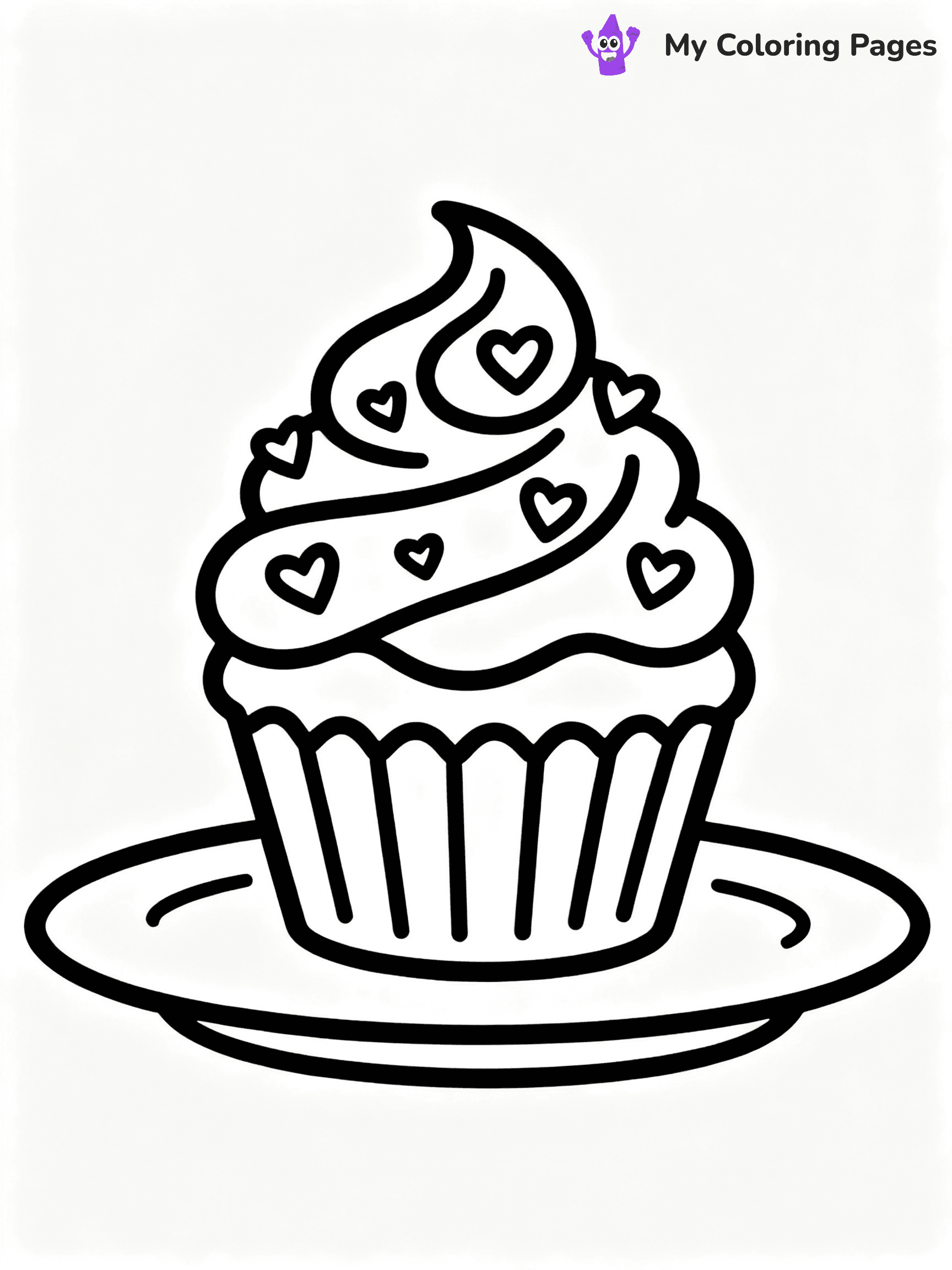 Cute Valentine Coloring Pages - 37