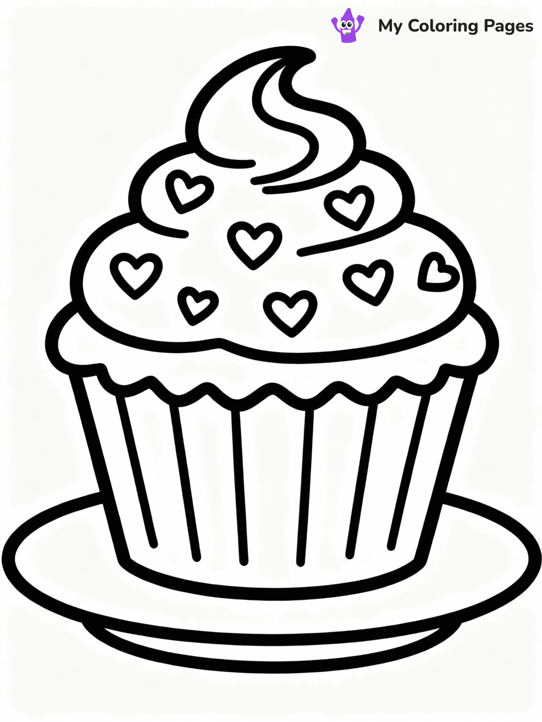 Cute Valentine Coloring Pages - 36