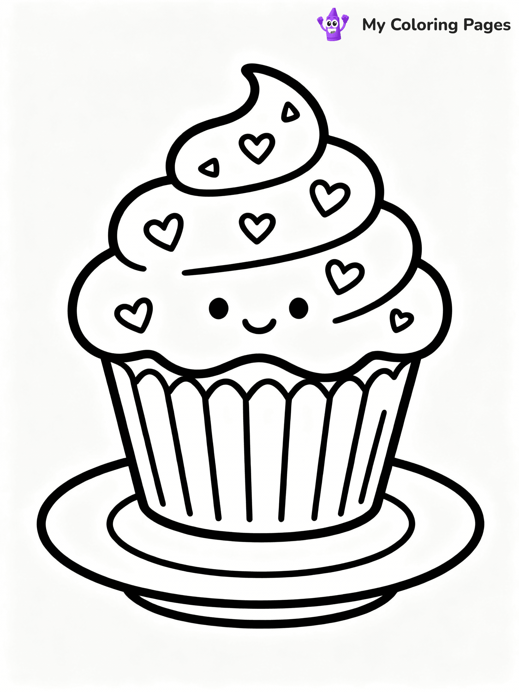 Cute Valentine Coloring Pages - 35