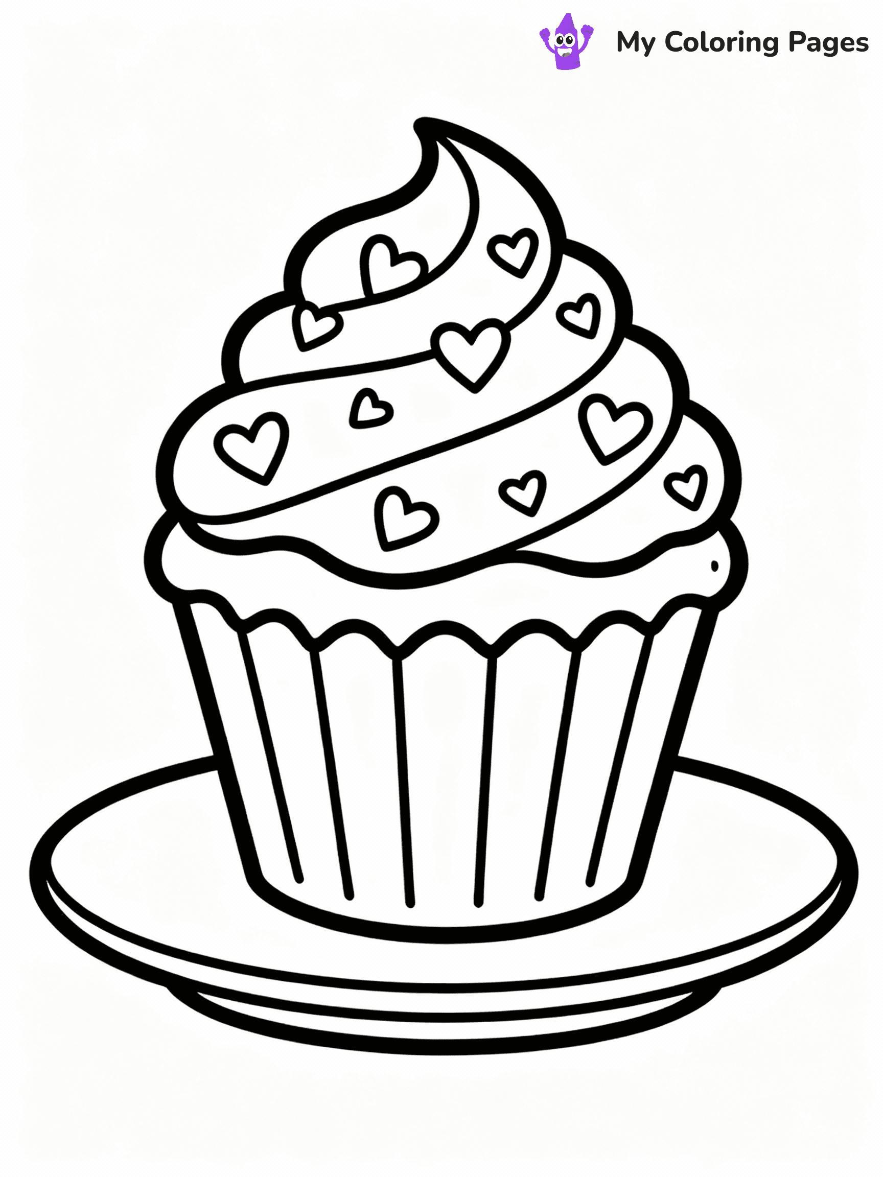 Cute Valentine Coloring Pages - 33