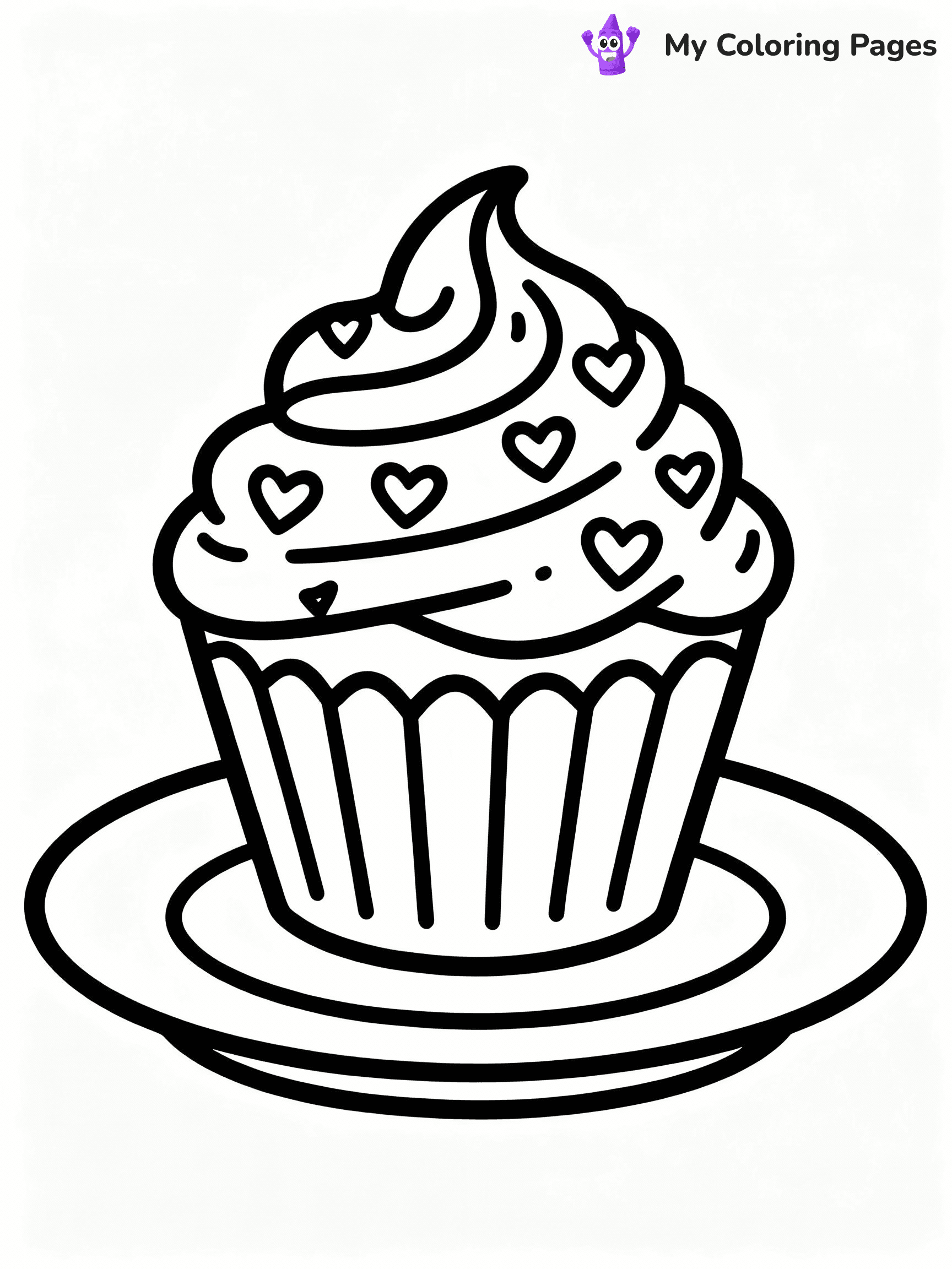 Cute Valentine Coloring Pages - 32