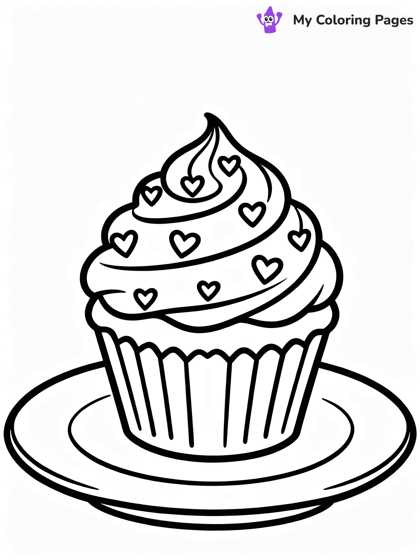 Cute Valentine Coloring Pages - 31