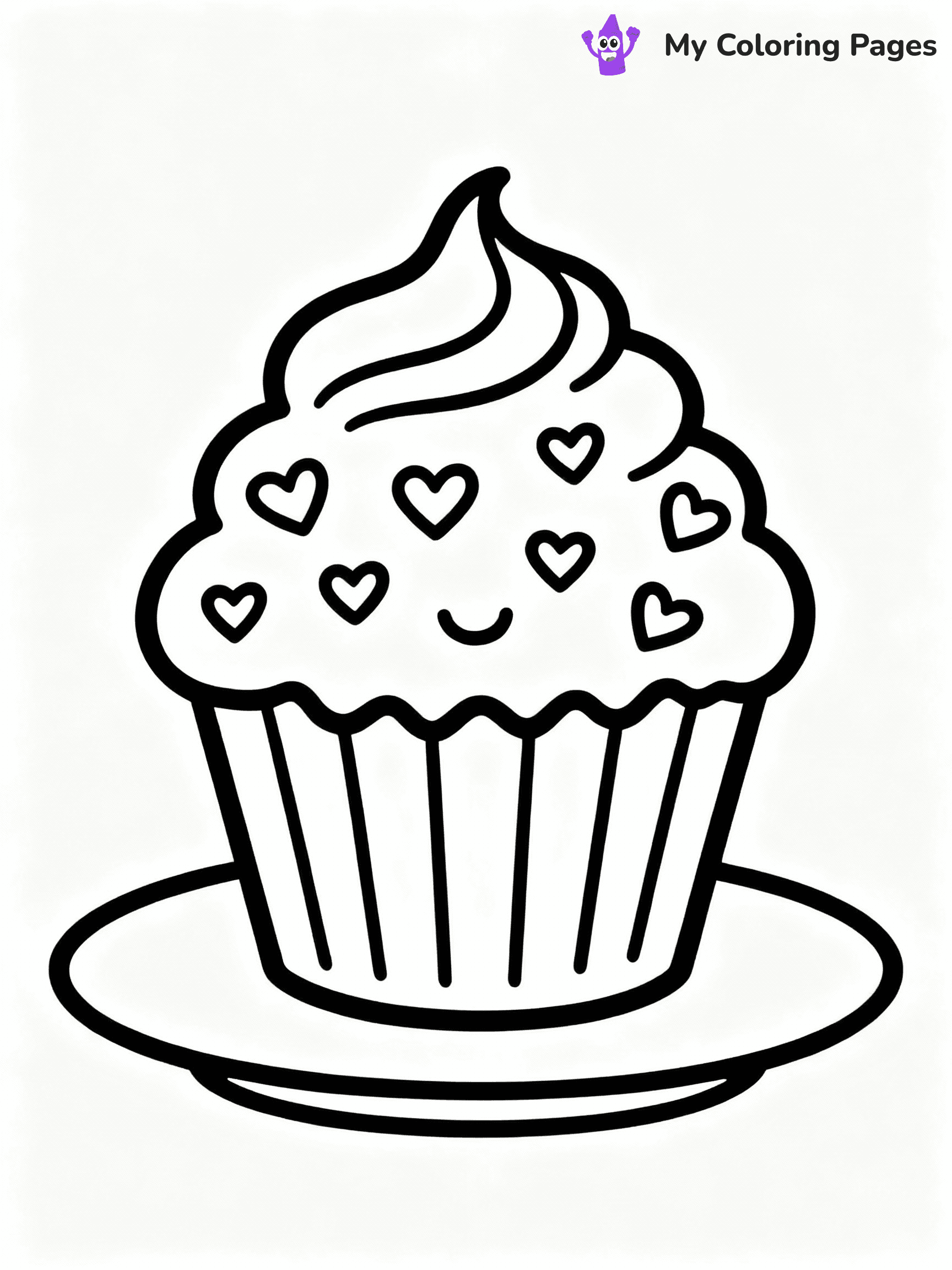 Cute Valentine Coloring Pages - 29