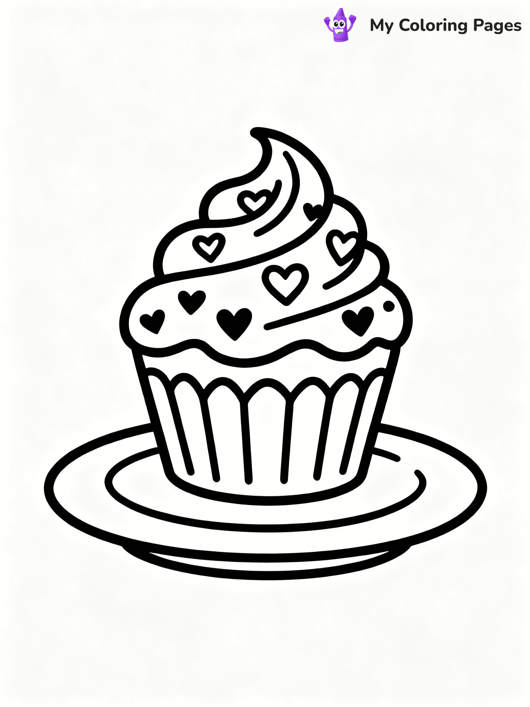 Cute Valentine Coloring Pages - 28