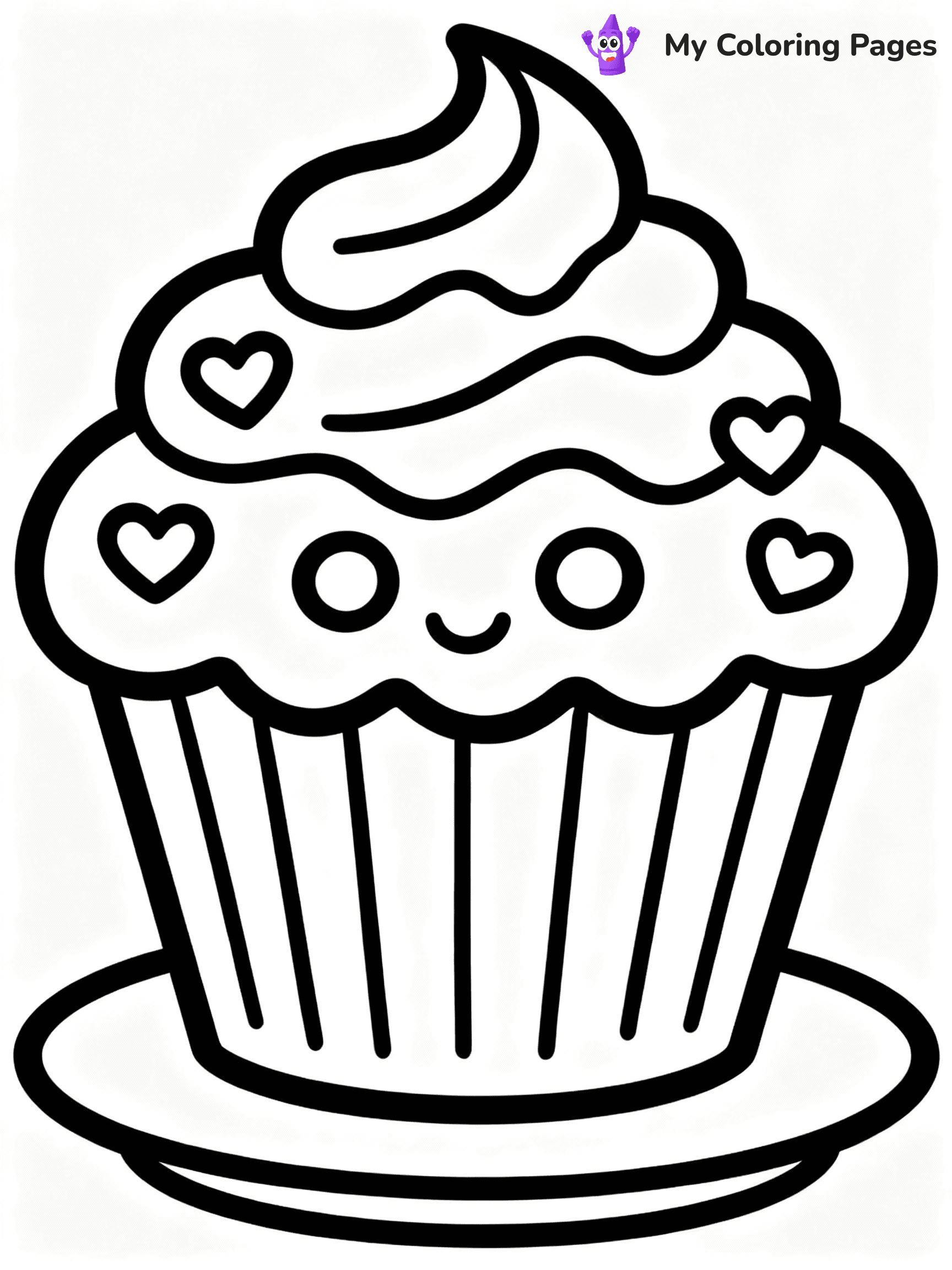 Cute Valentine Coloring Pages - 24