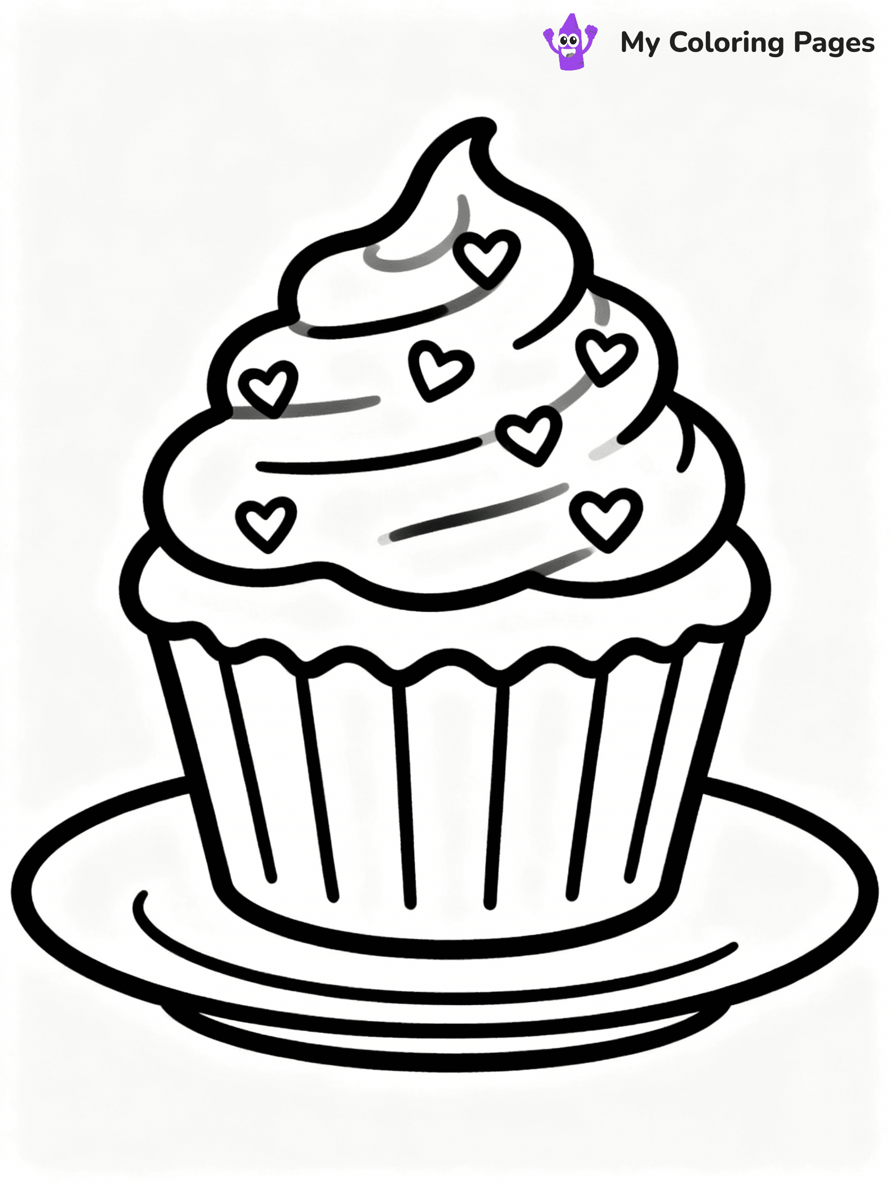 Cute Valentine Coloring Pages - 22