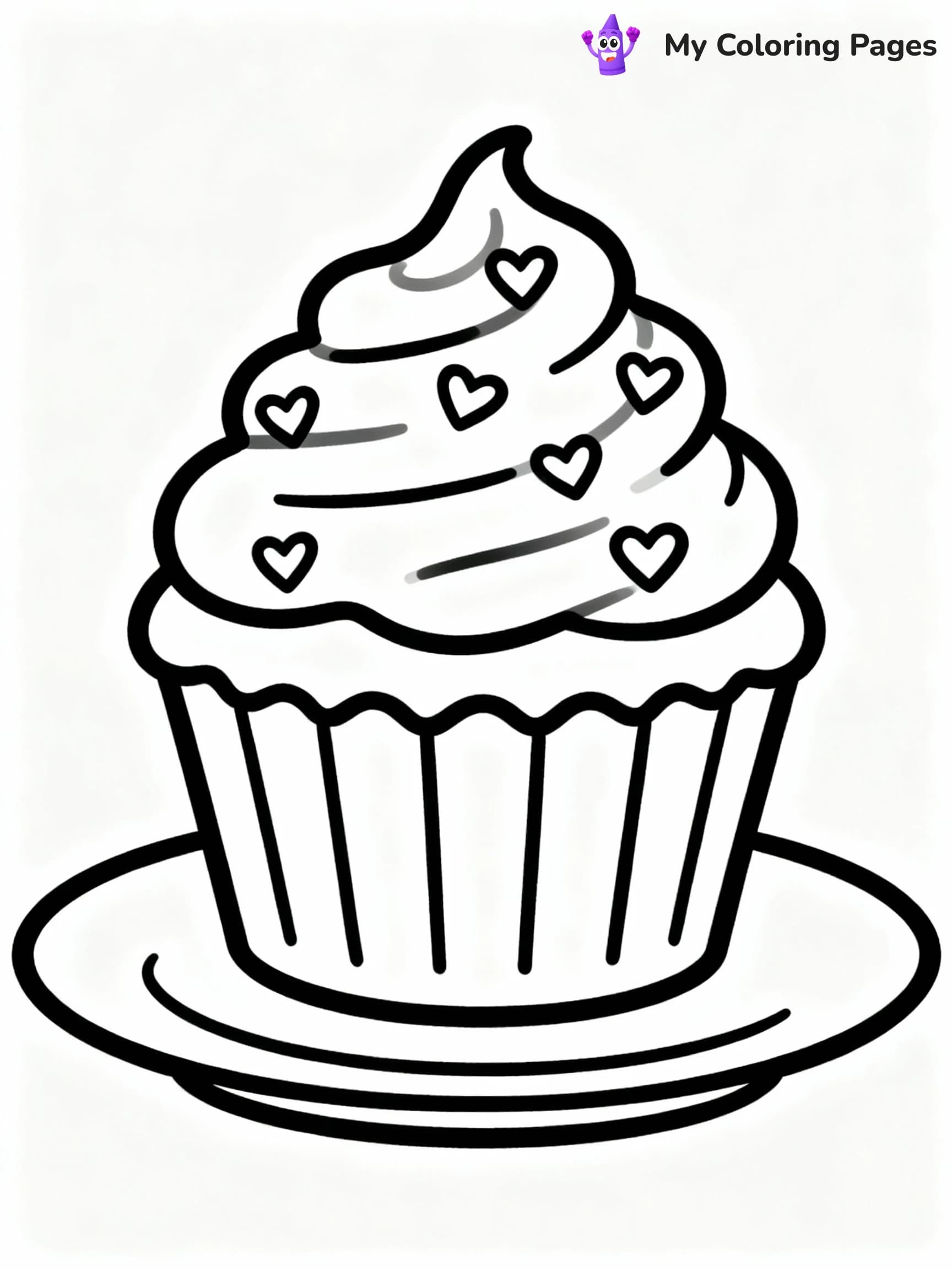 Cute Valentine Coloring Pages - 22