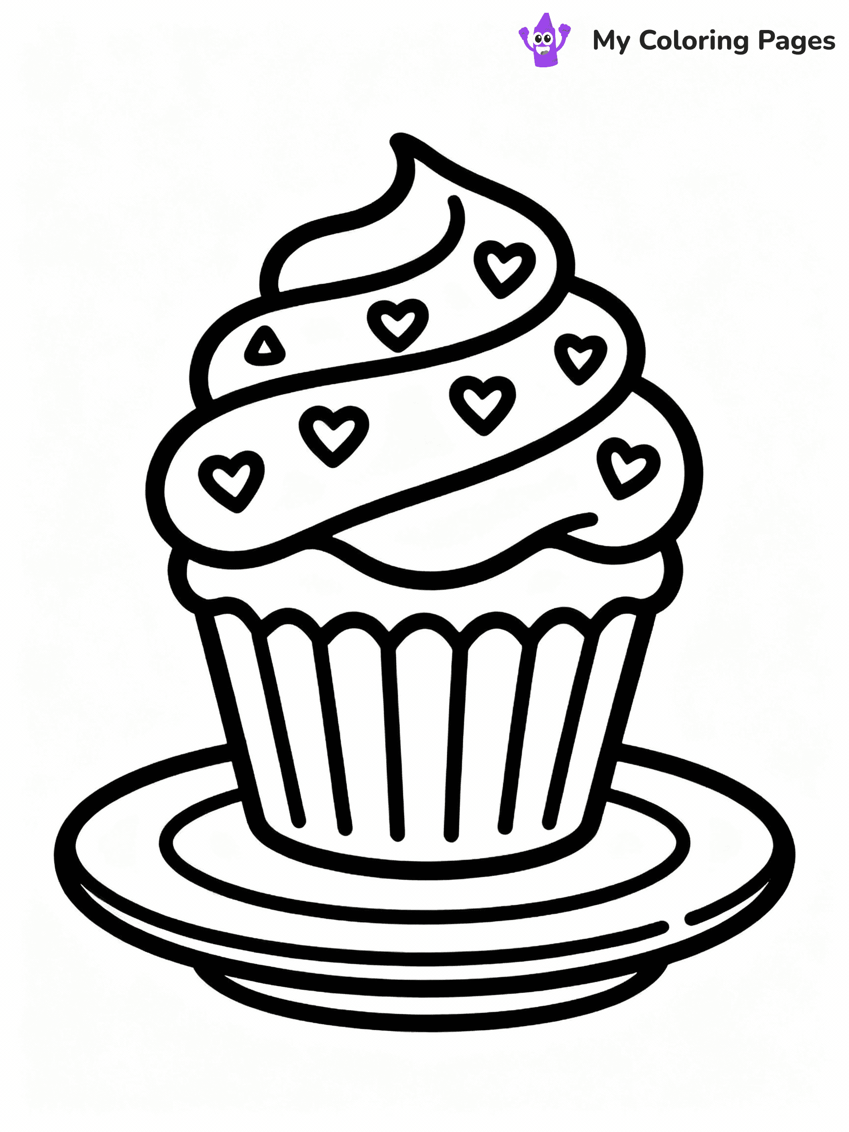 Cute Valentine Coloring Pages - 21