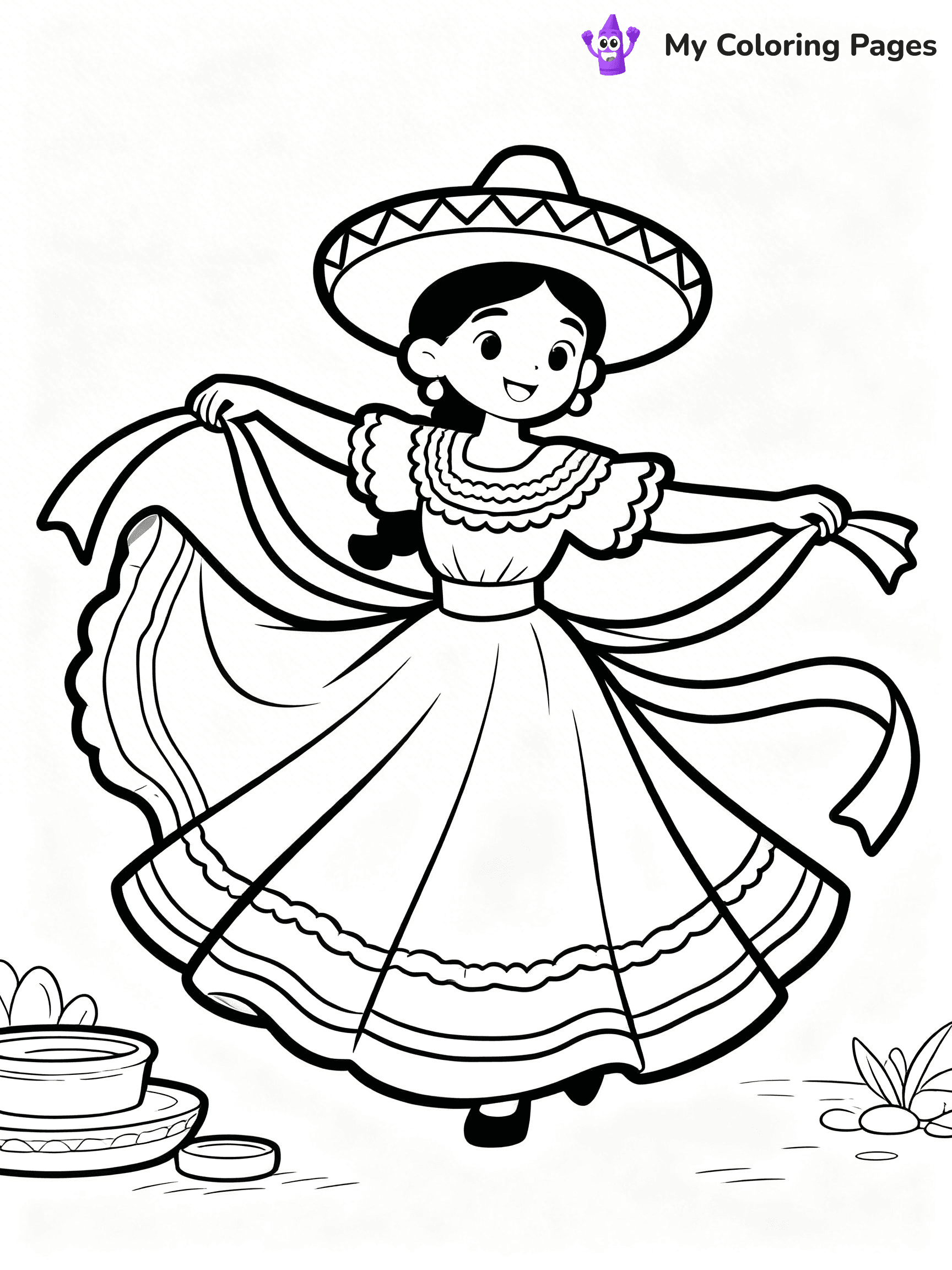 Mexico Coloring Pages - 23