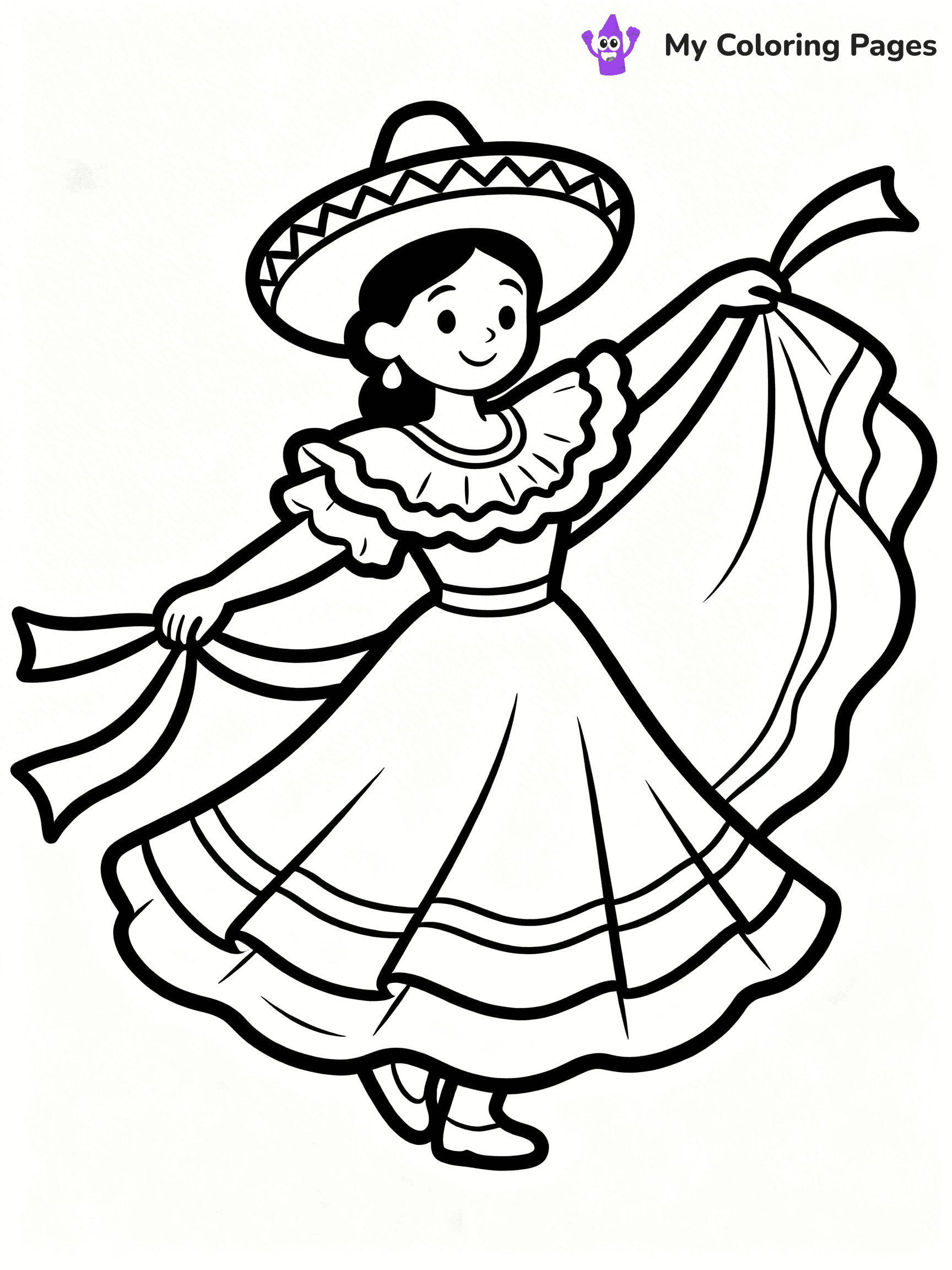 Mexico Coloring Pages - 22