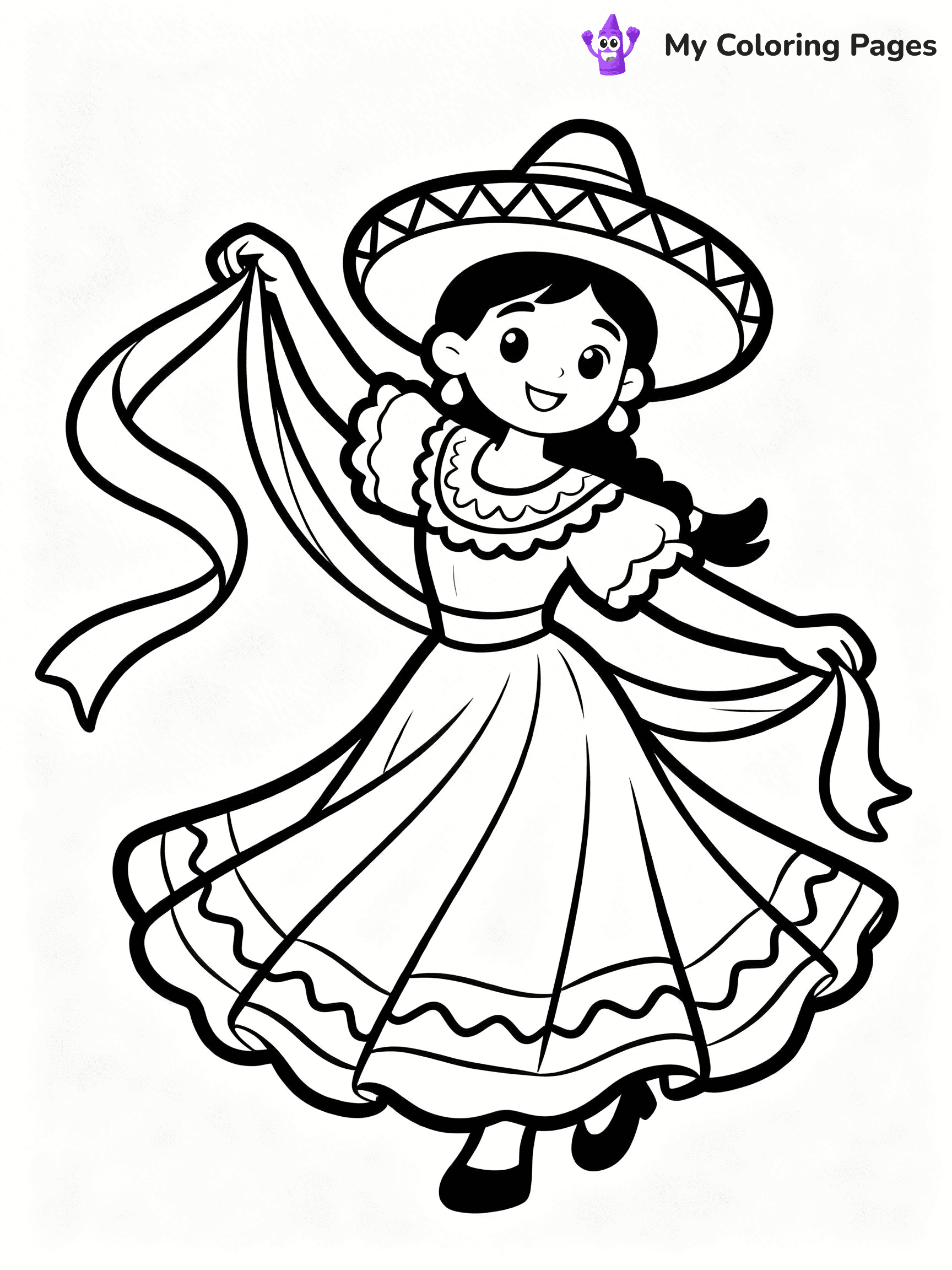 Mexico Coloring Pages - 21