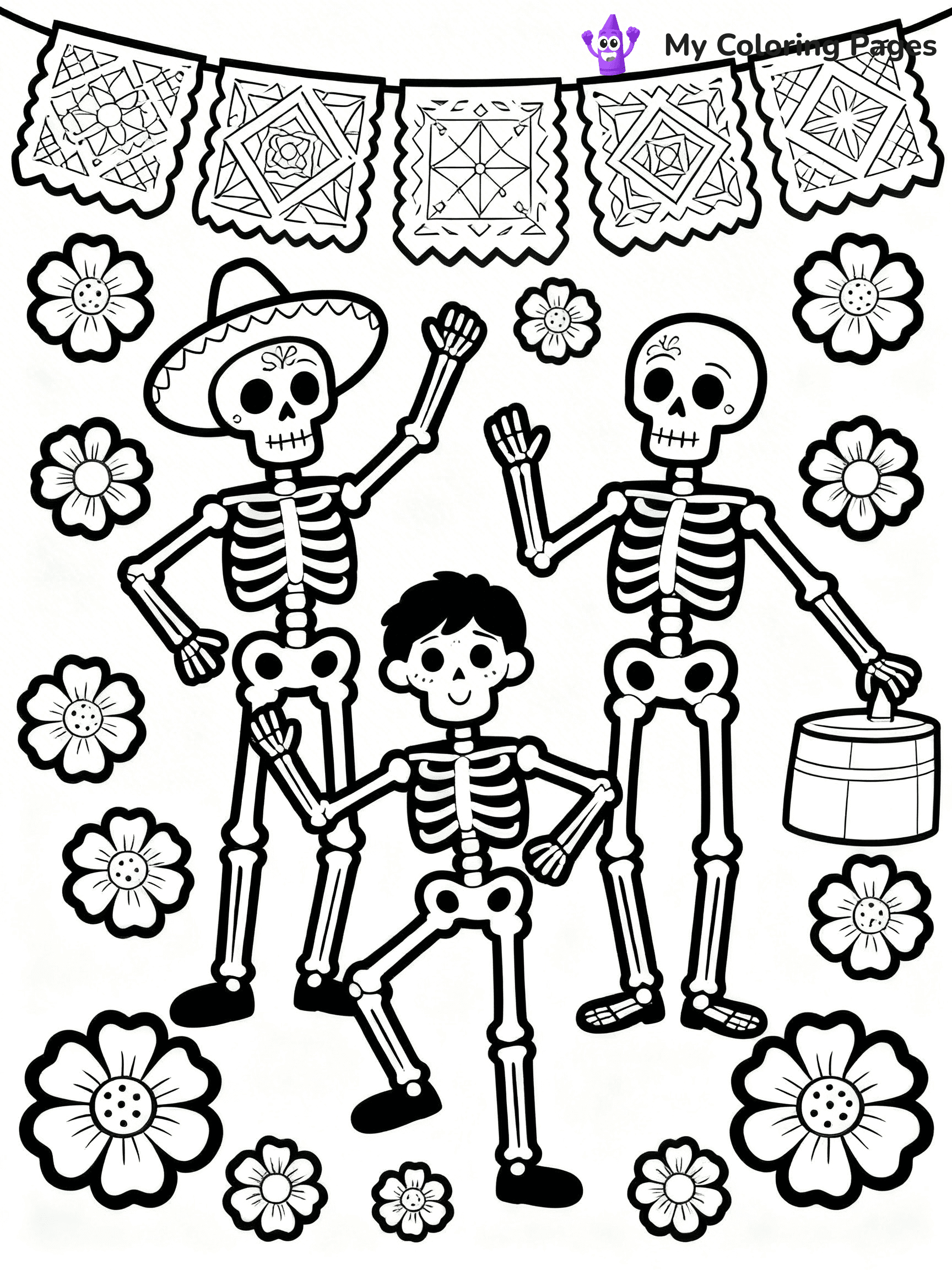 Mexico Coloring Pages - 3