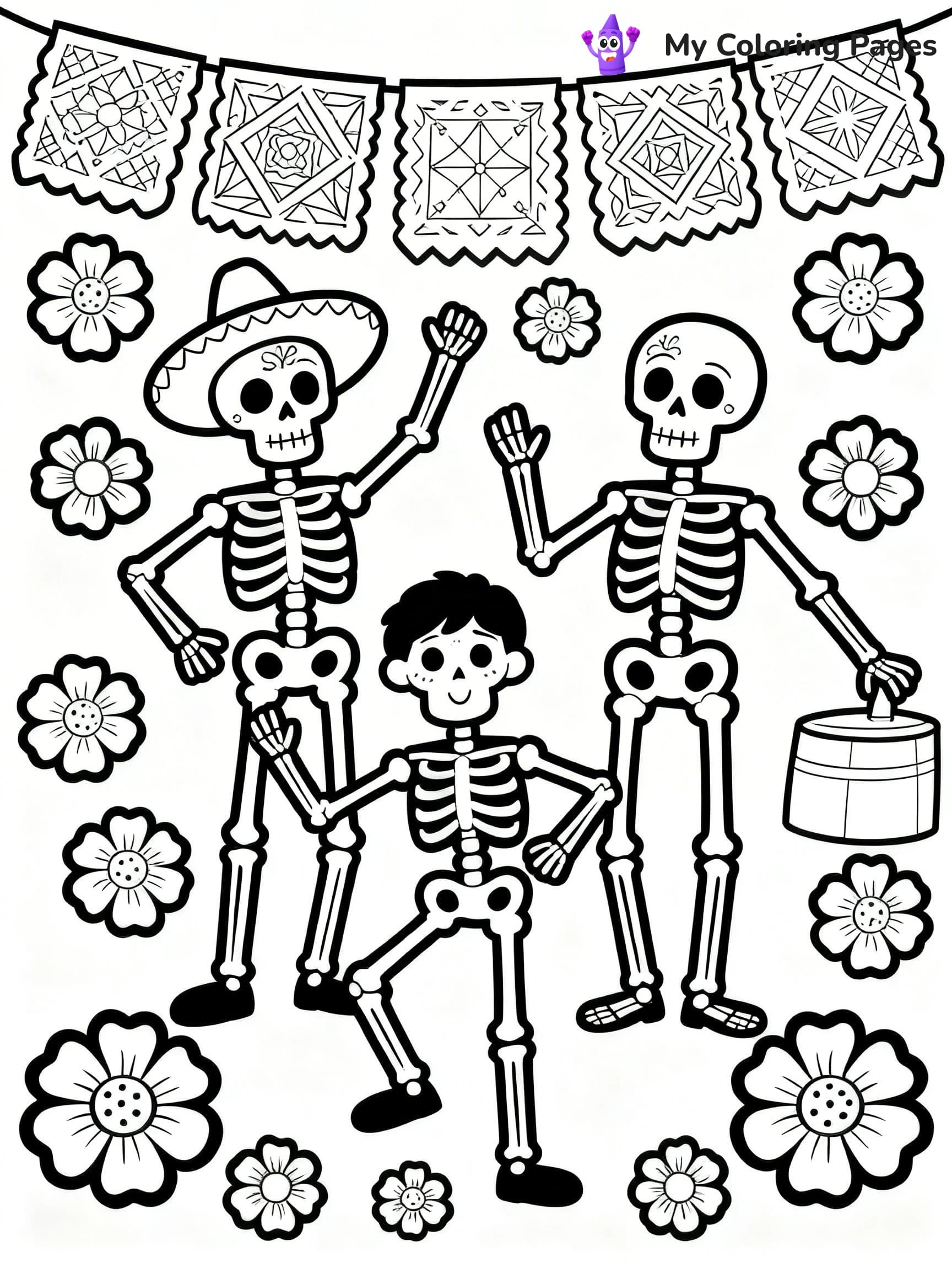 Mexico Coloring Pages - 3