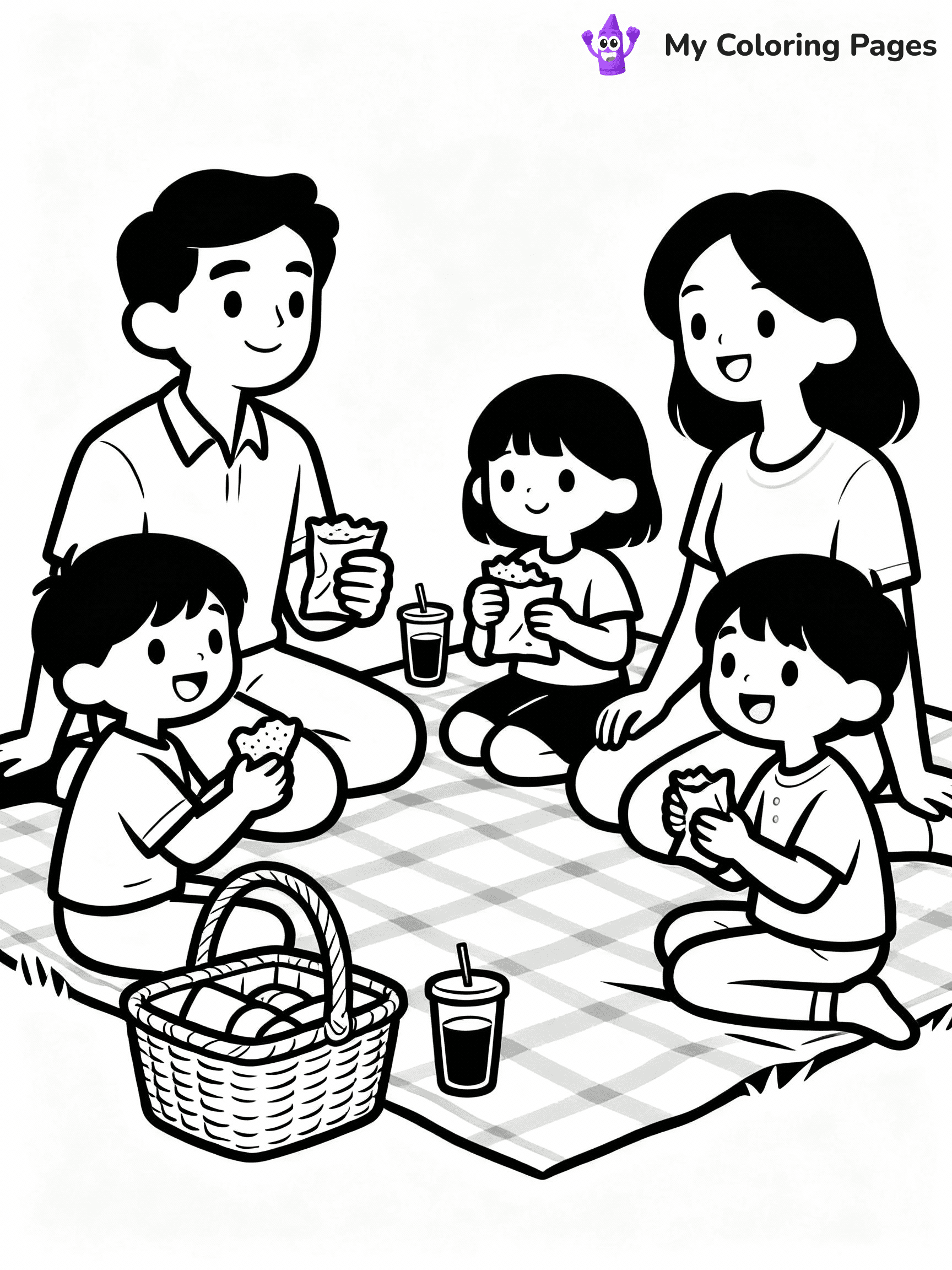 Camping Coloring Pages - 28