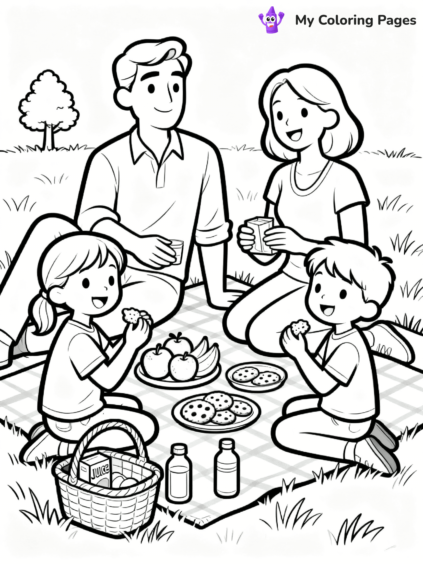 Camping Coloring Pages - 23