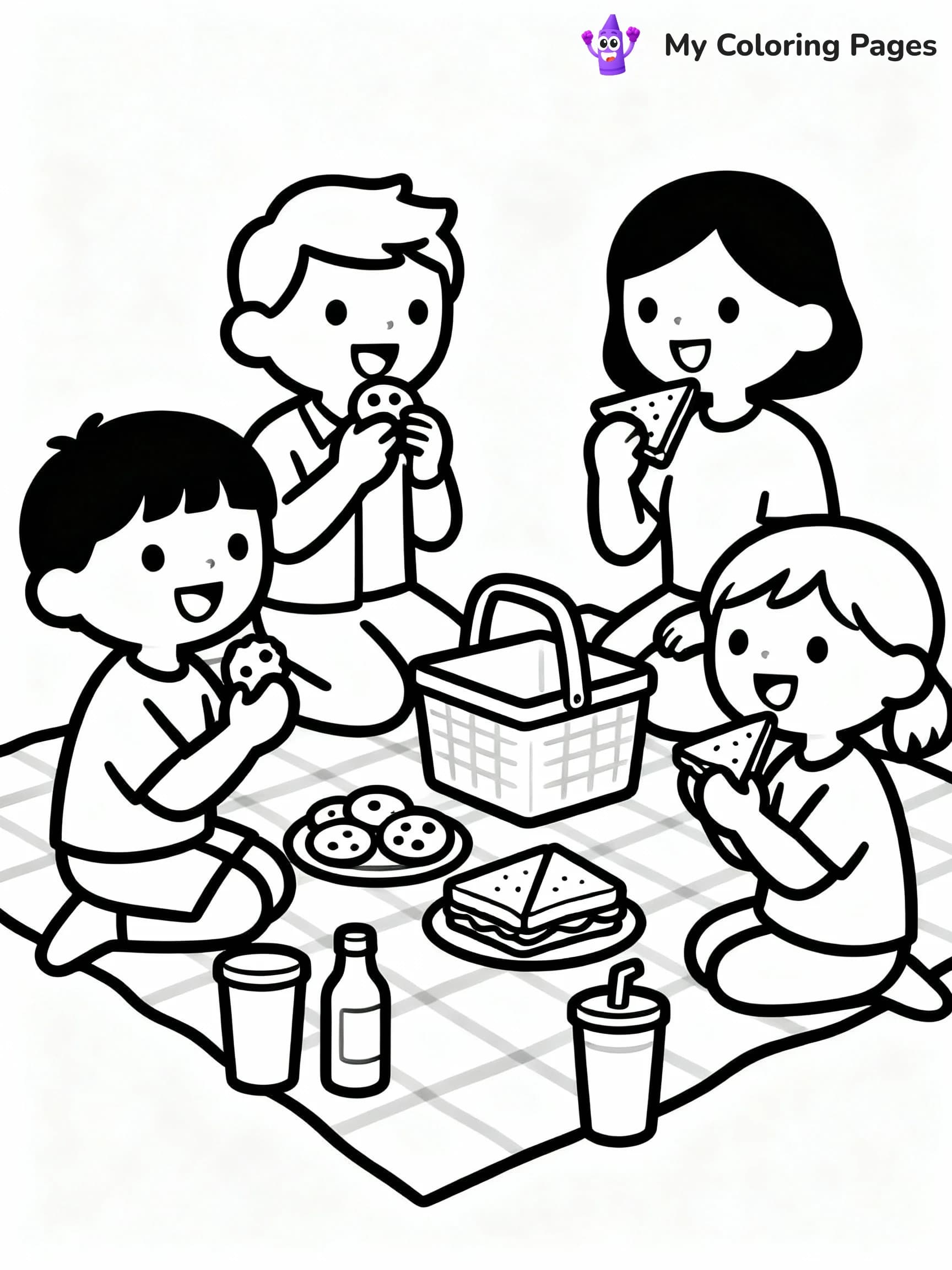 Camping Coloring Pages - 22