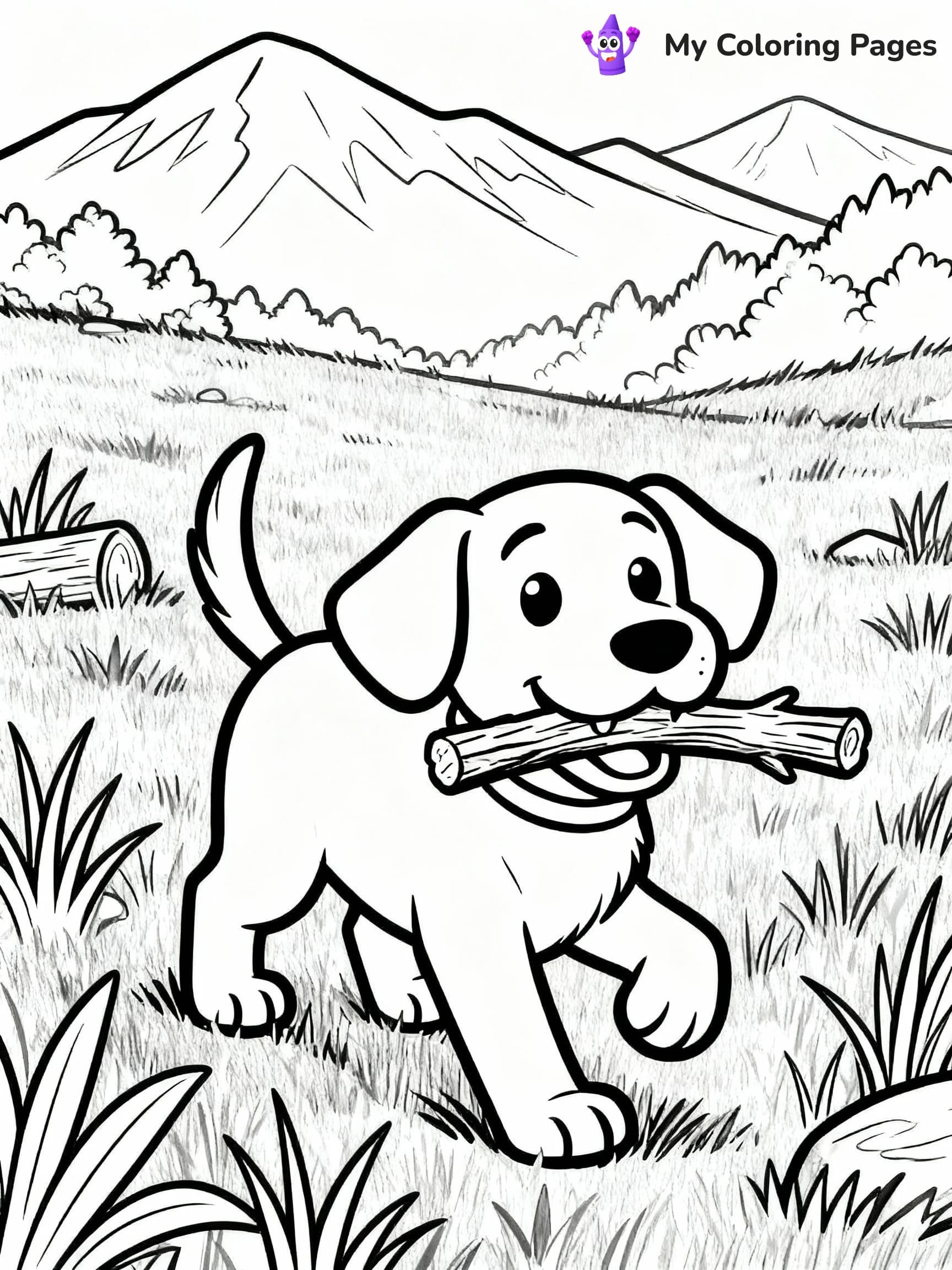 Camping Coloring Pages - 21