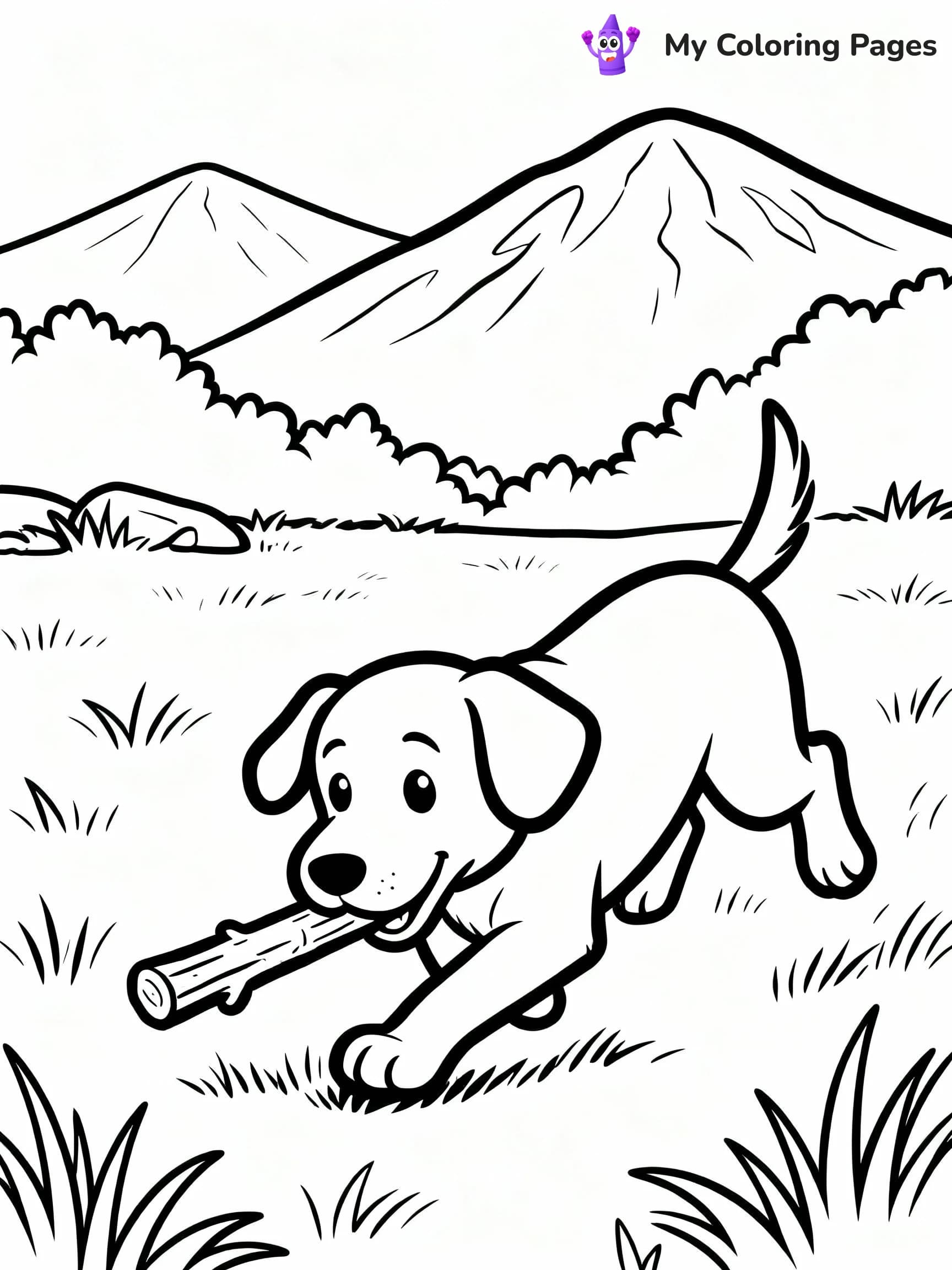 Camping Coloring Pages - 20