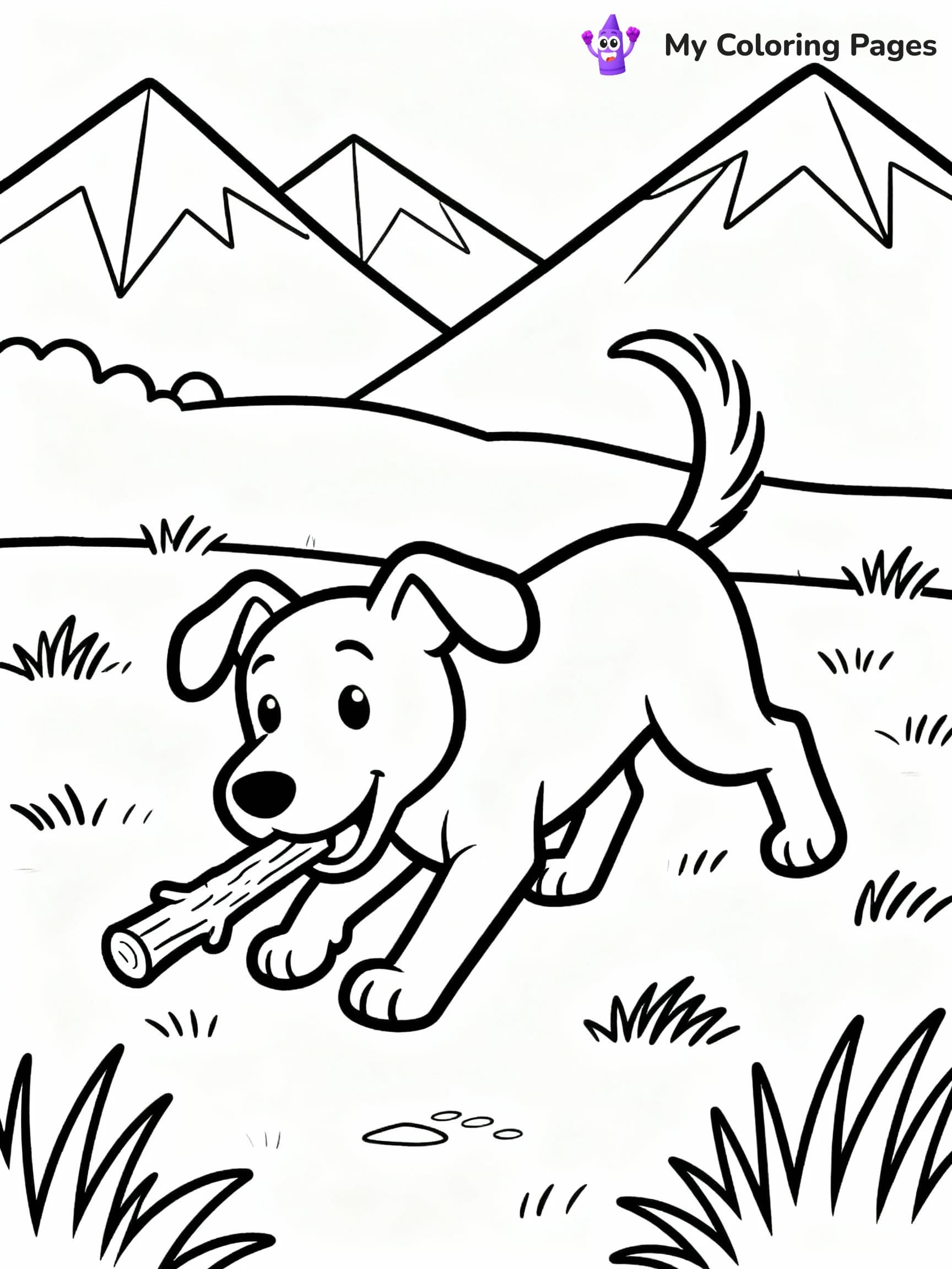 Camping Coloring Pages - 19