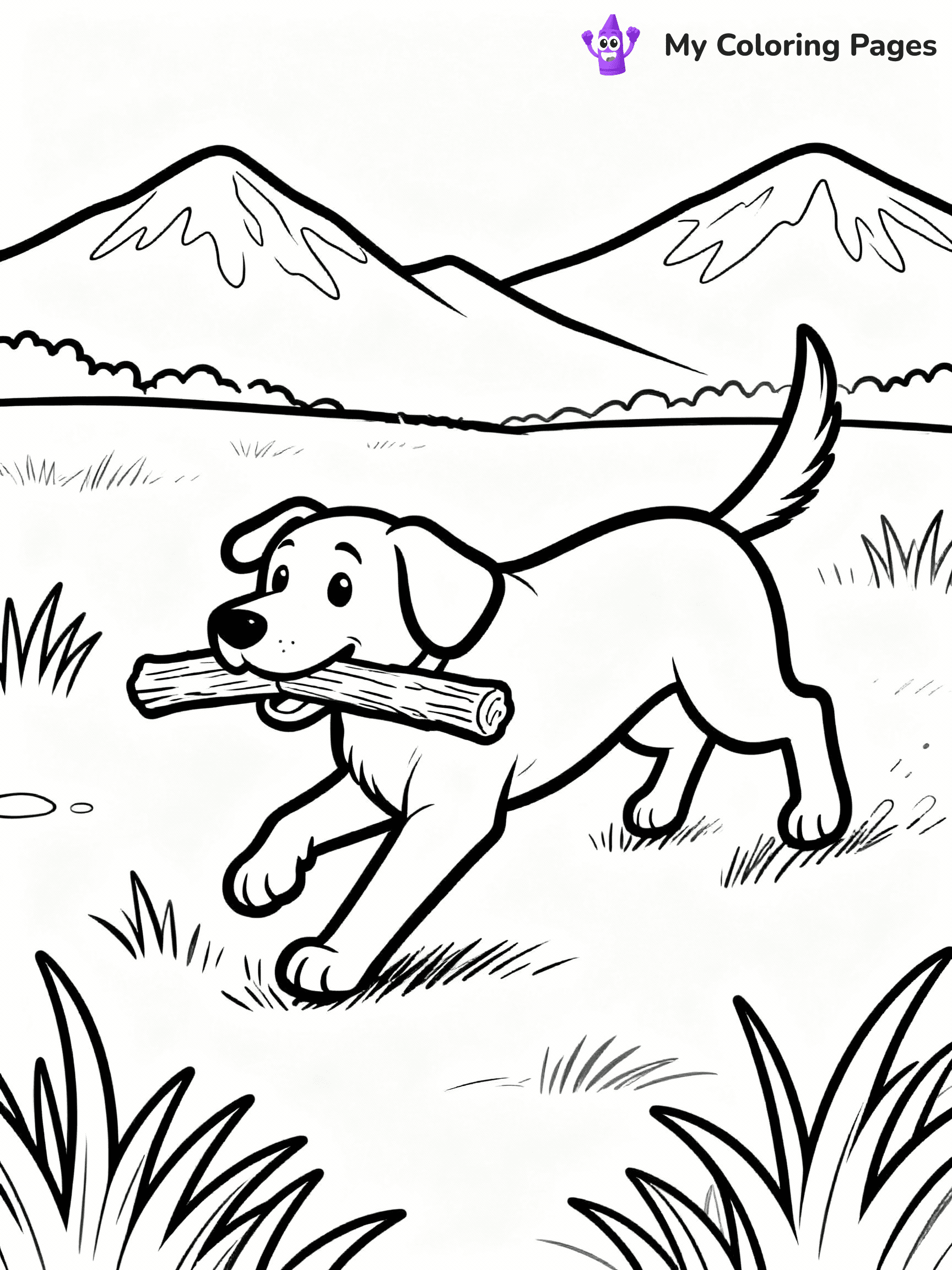 Camping Coloring Pages - 16