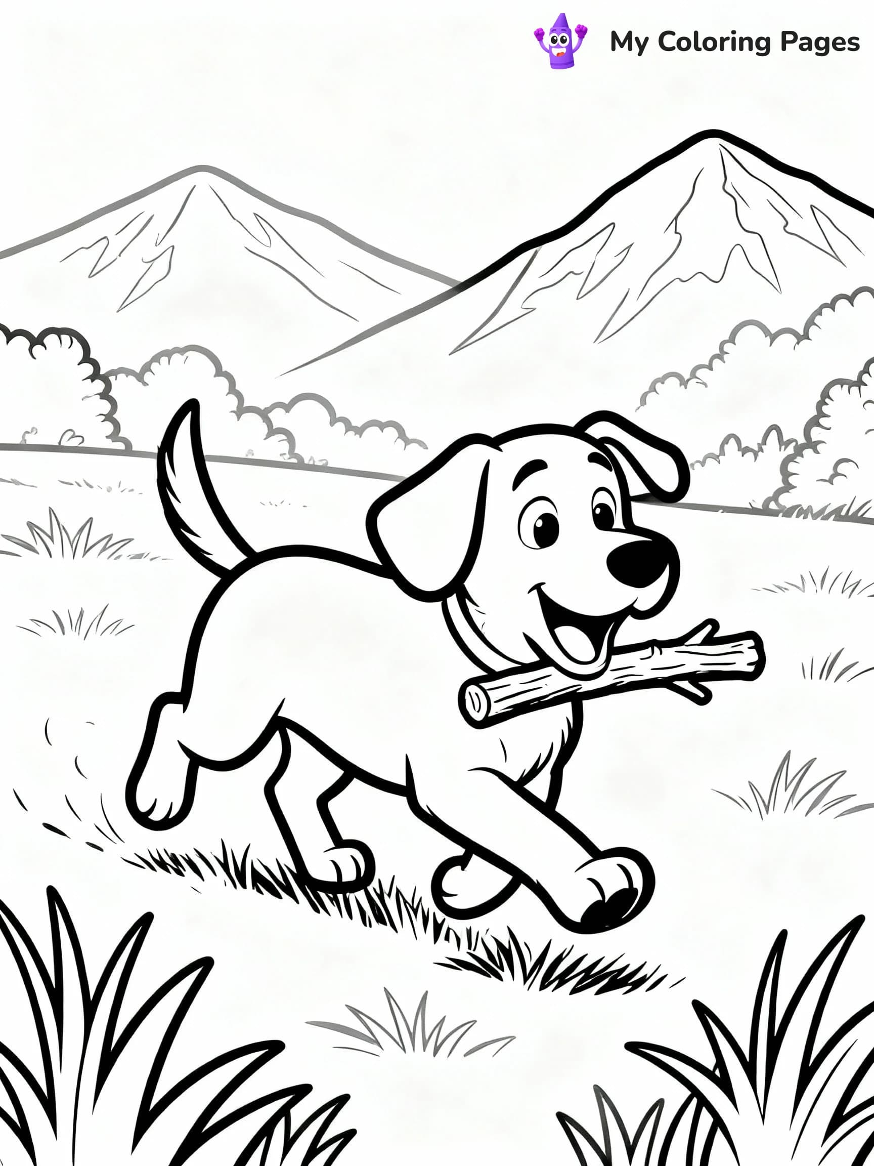 Camping Coloring Pages - 15