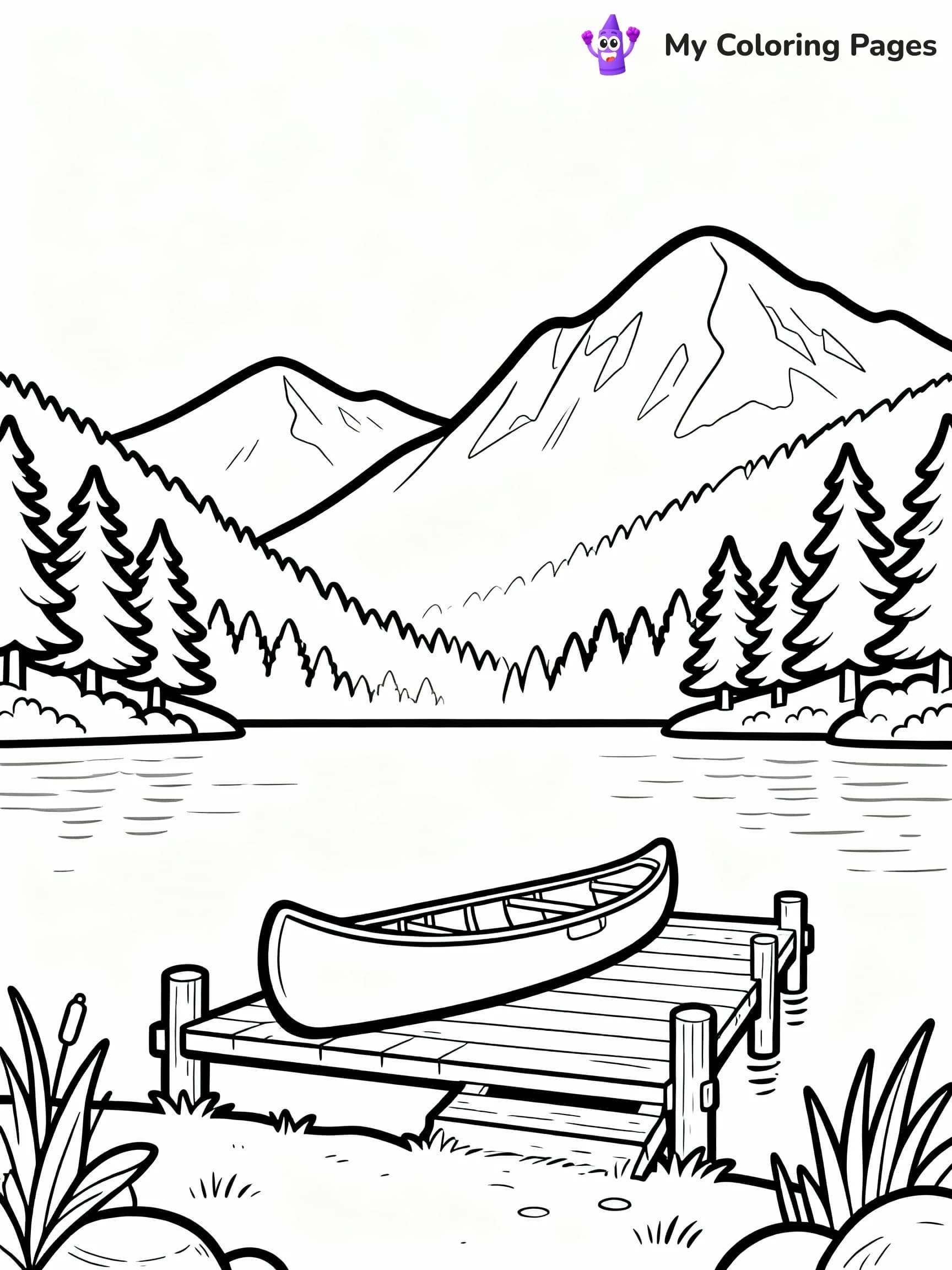 Camping Coloring Pages - 5