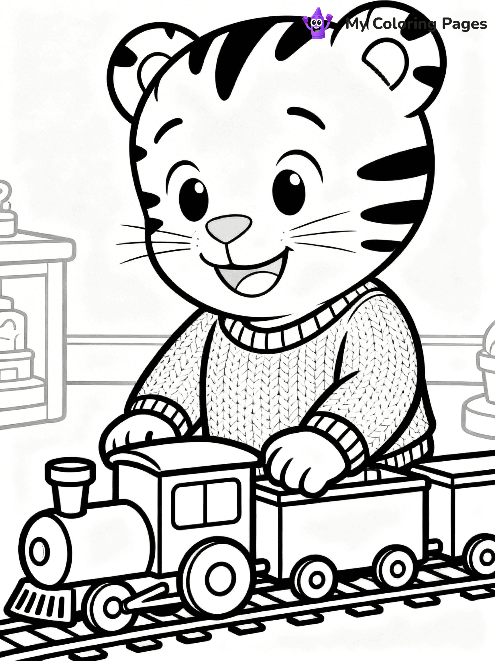 Daniel Tiger Coloring Pages - 27