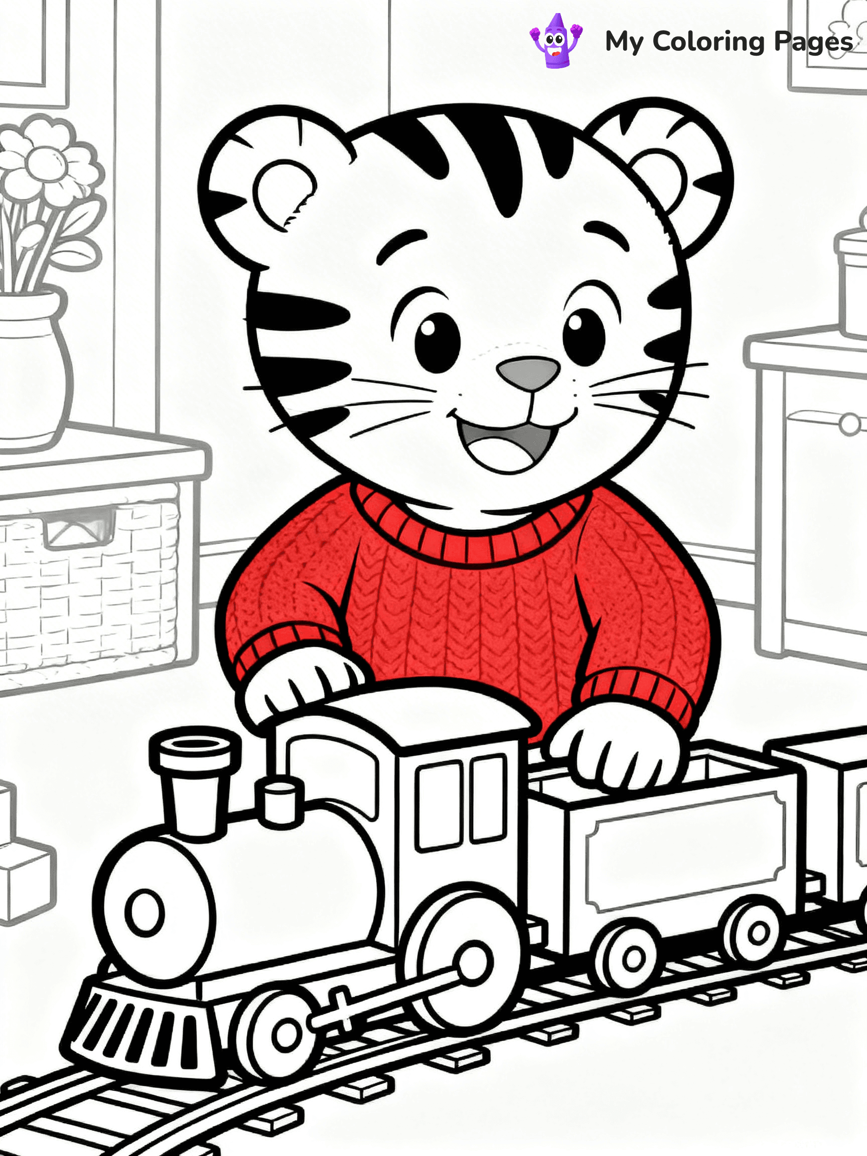 Daniel Tiger Coloring Pages - 26