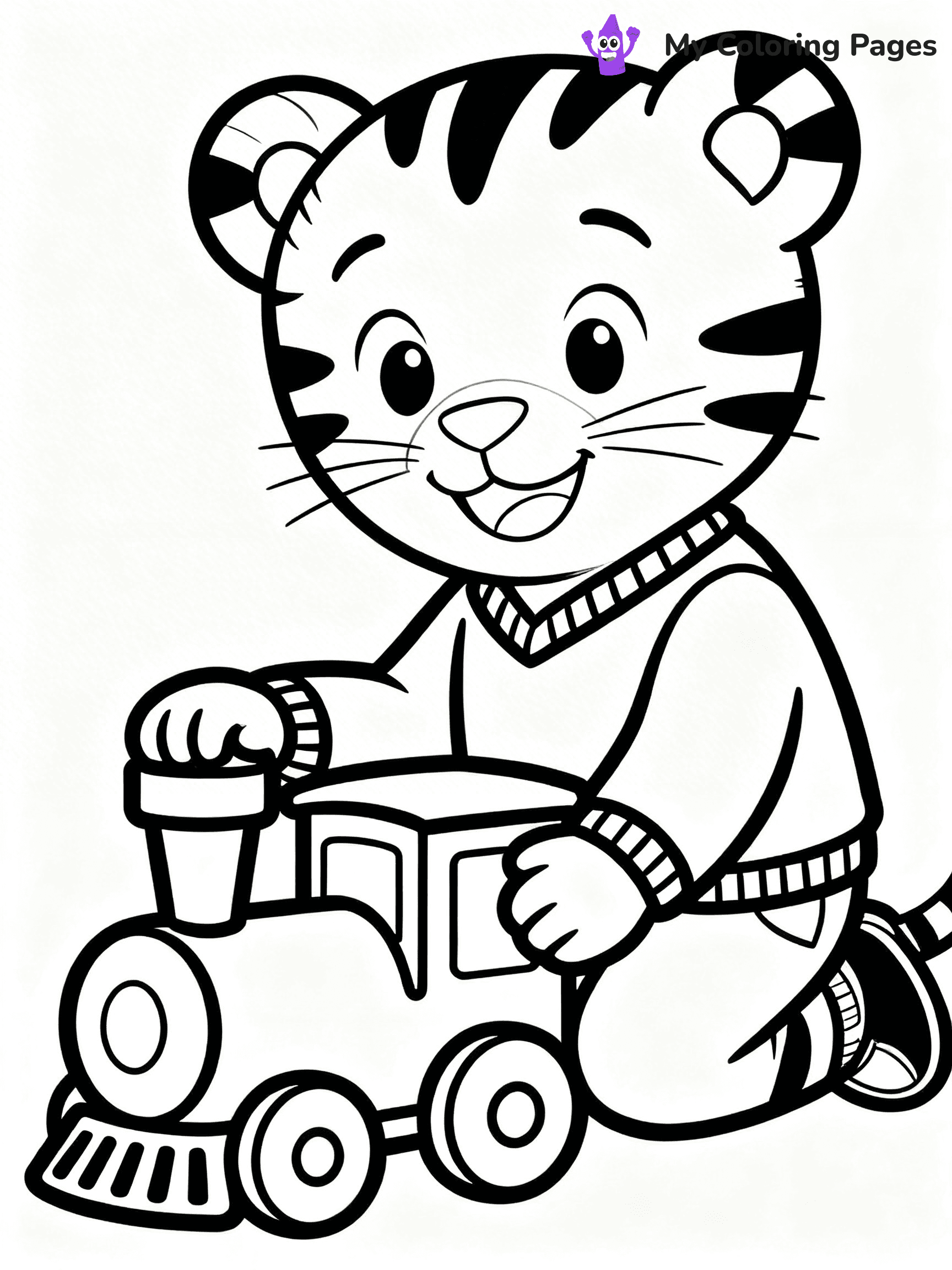 Daniel Tiger Coloring Pages - 24