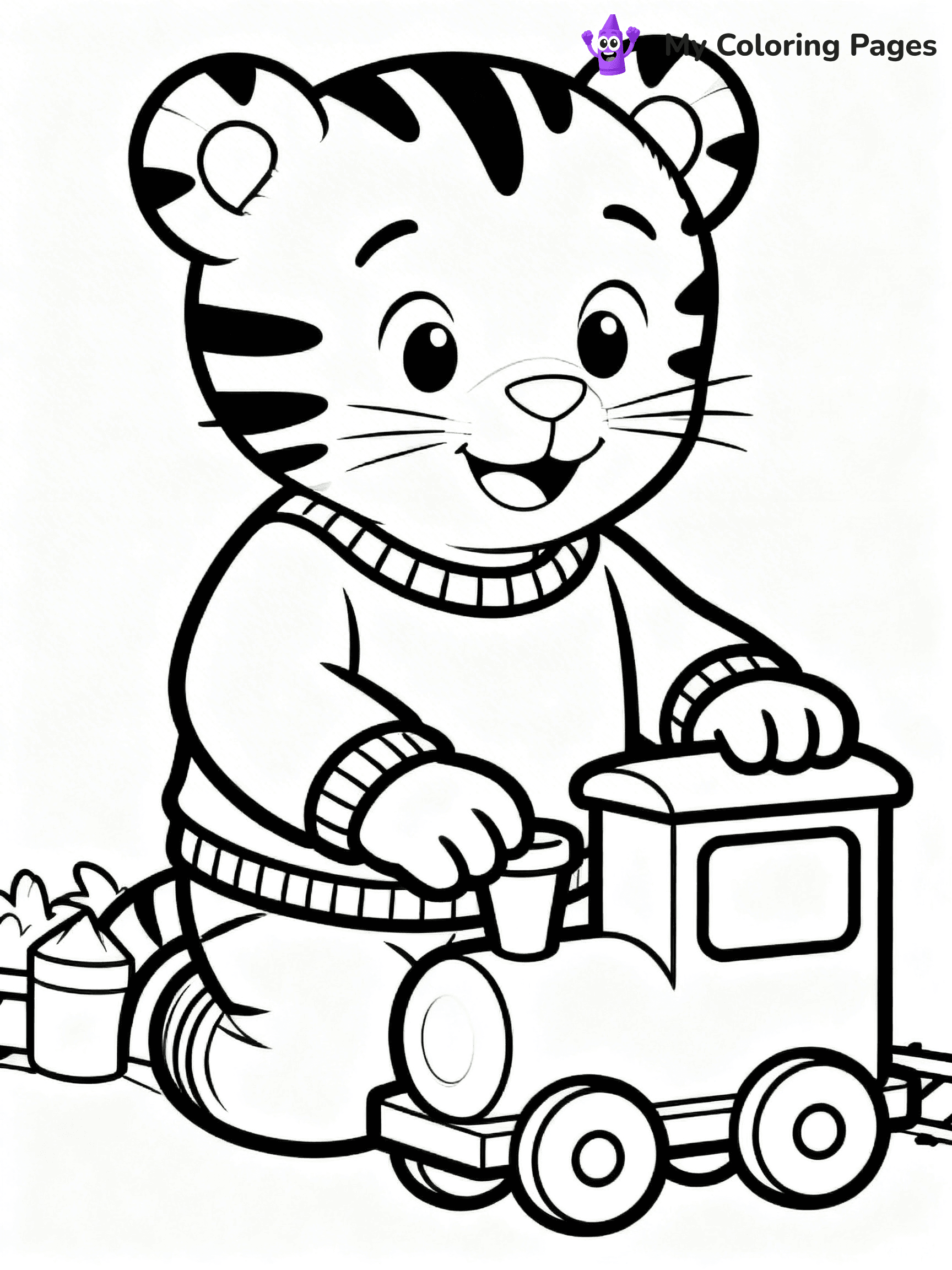 Daniel Tiger Coloring Pages - 23