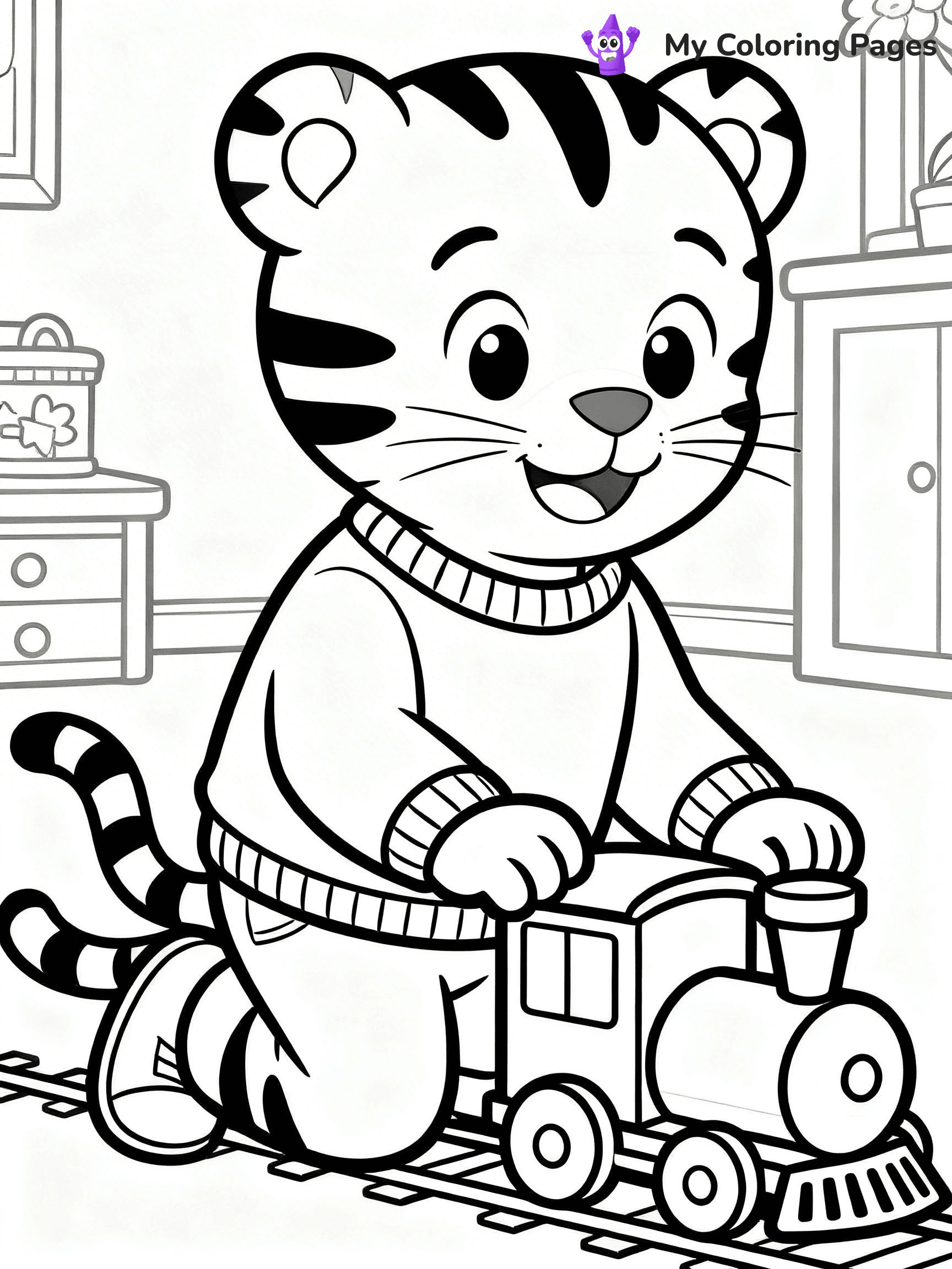 Daniel Tiger Coloring Pages - 6