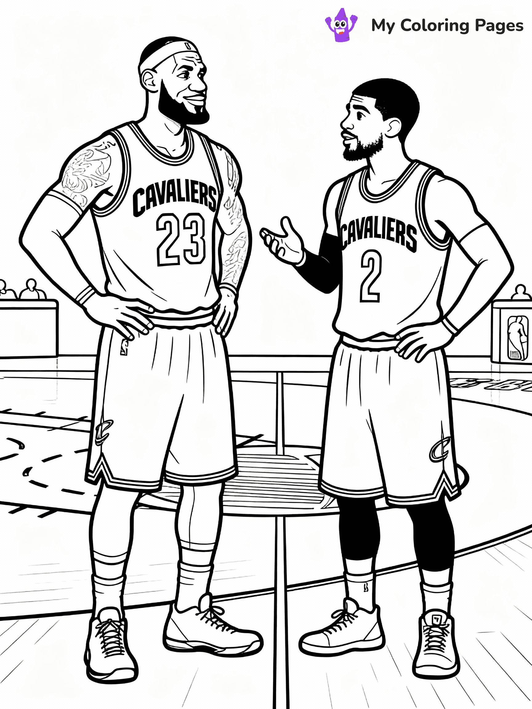 Lebron James Coloring Pages - 2