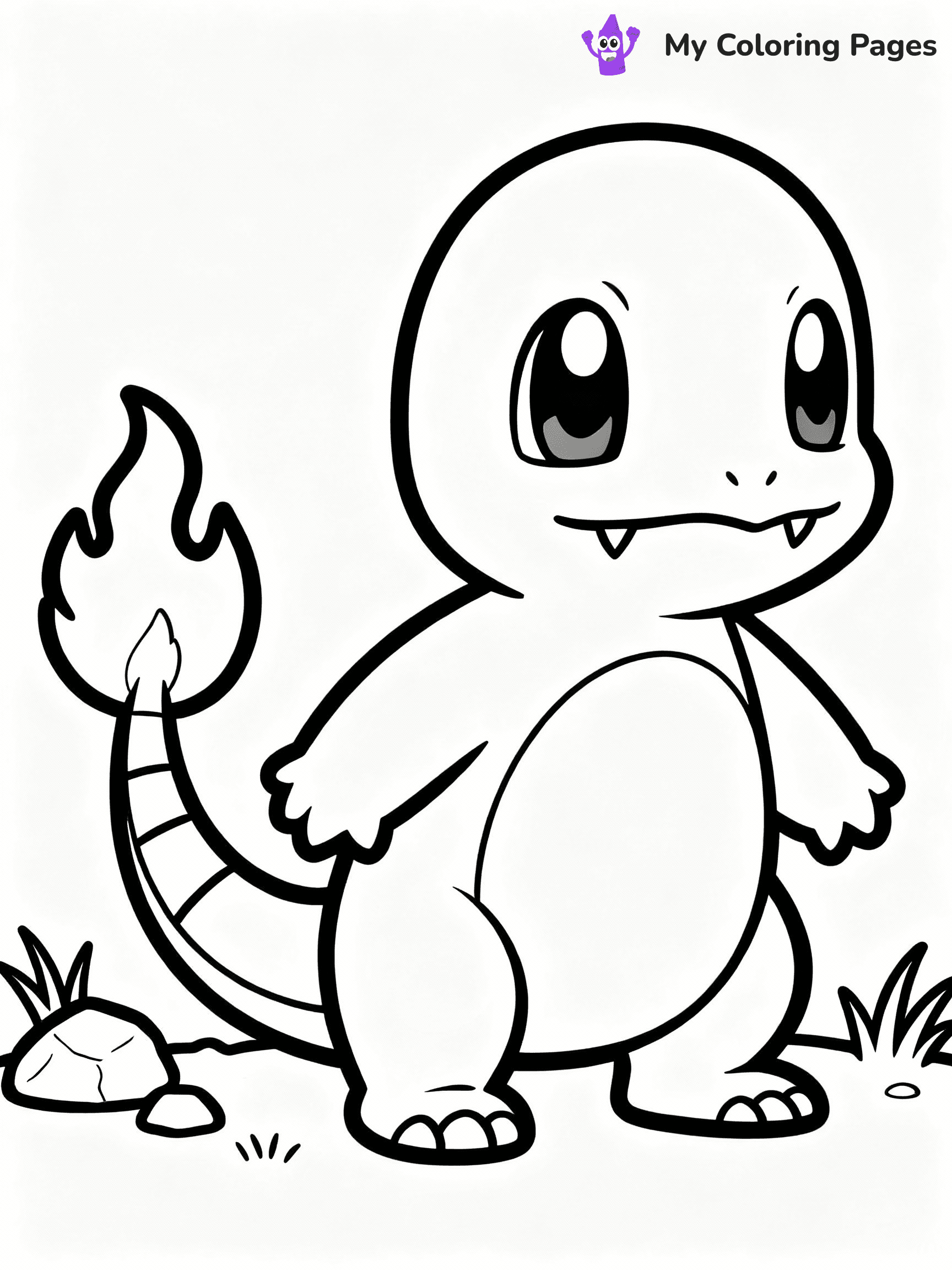 Charmander Coloring Pages - 16