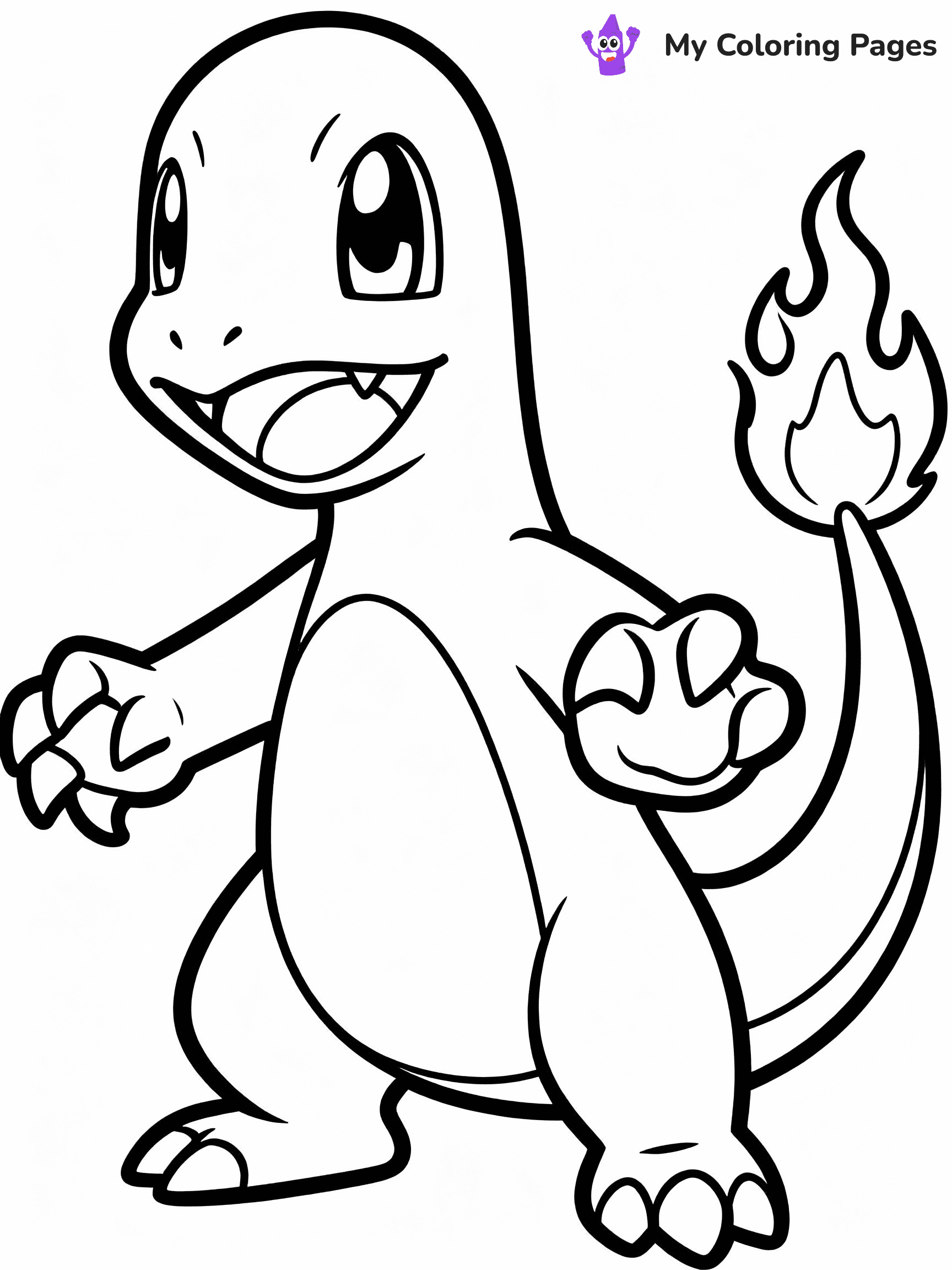 Charmander Coloring Pages - 11