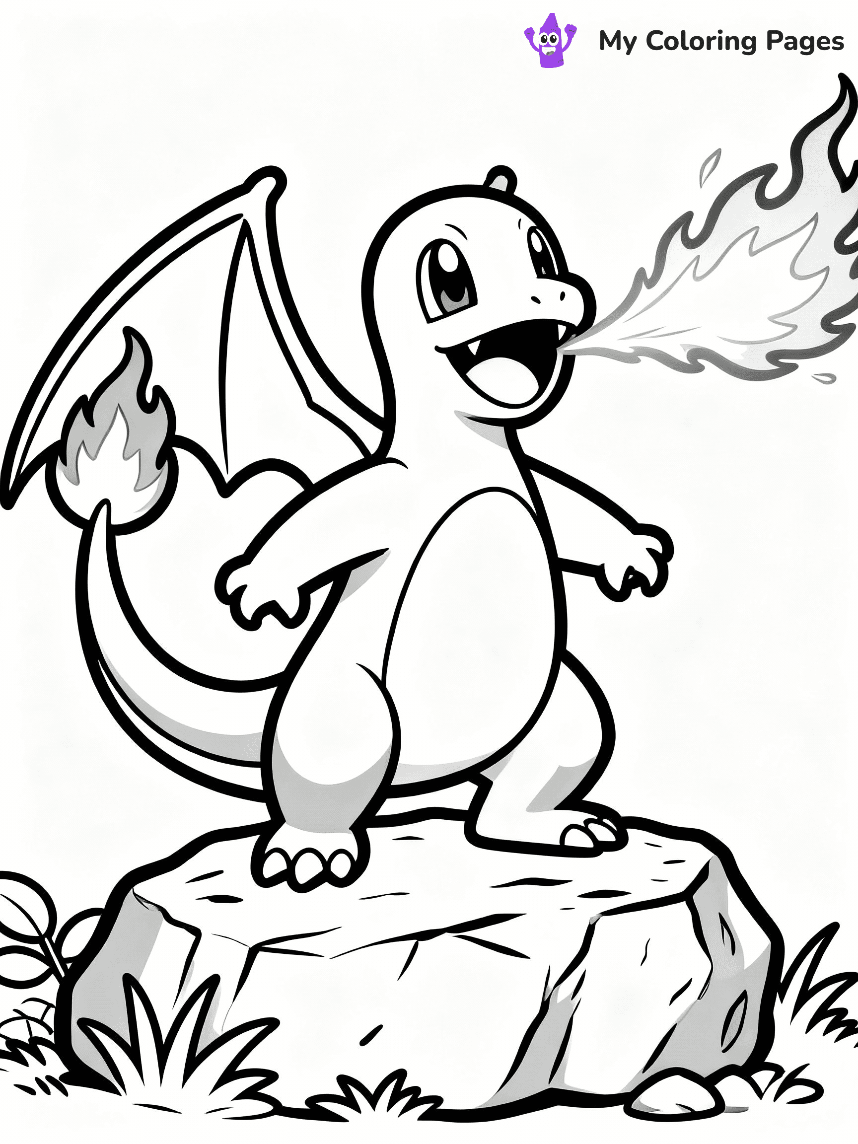Charmander Coloring Pages - 10