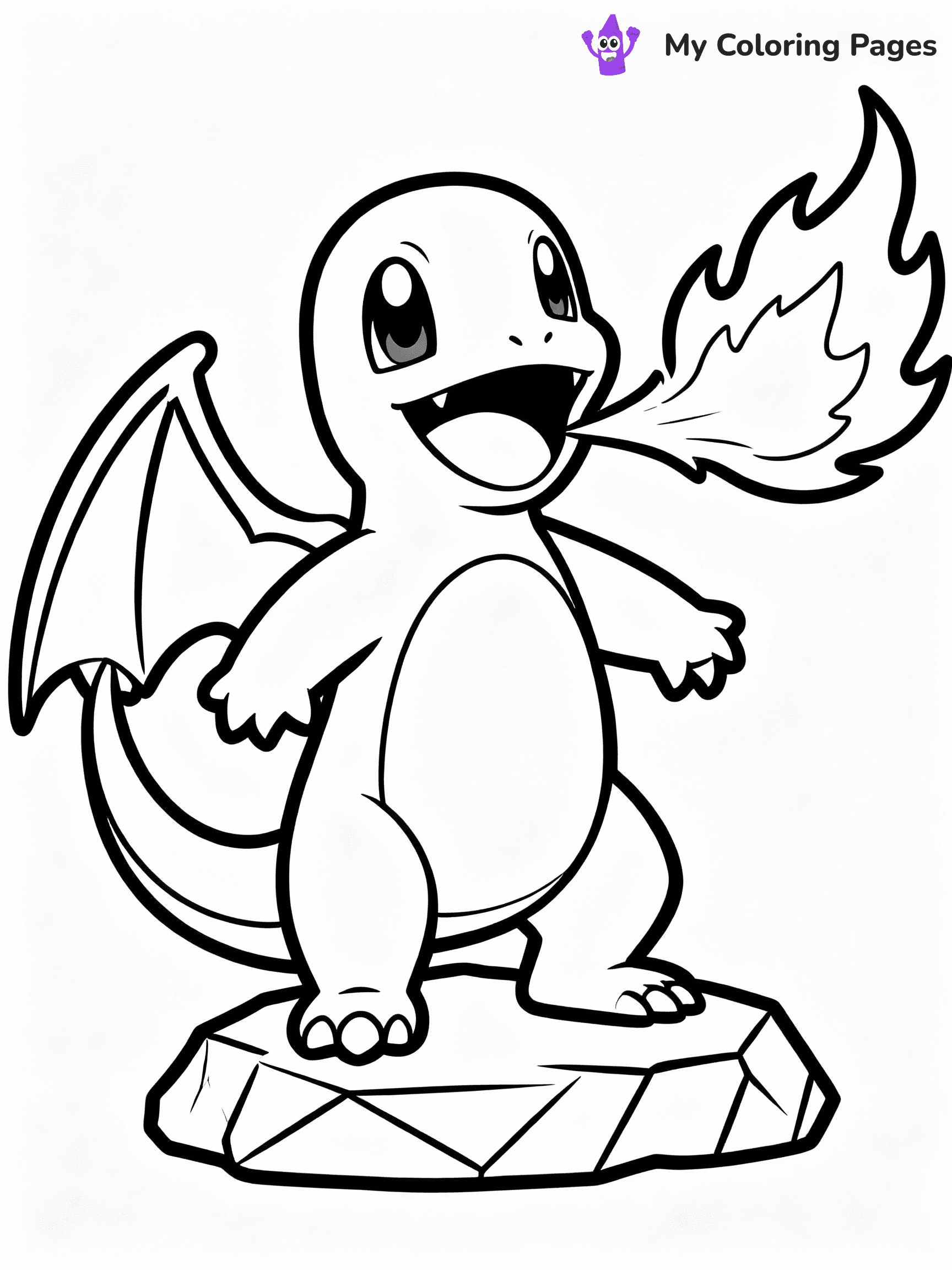 Charmander Coloring Pages - 4