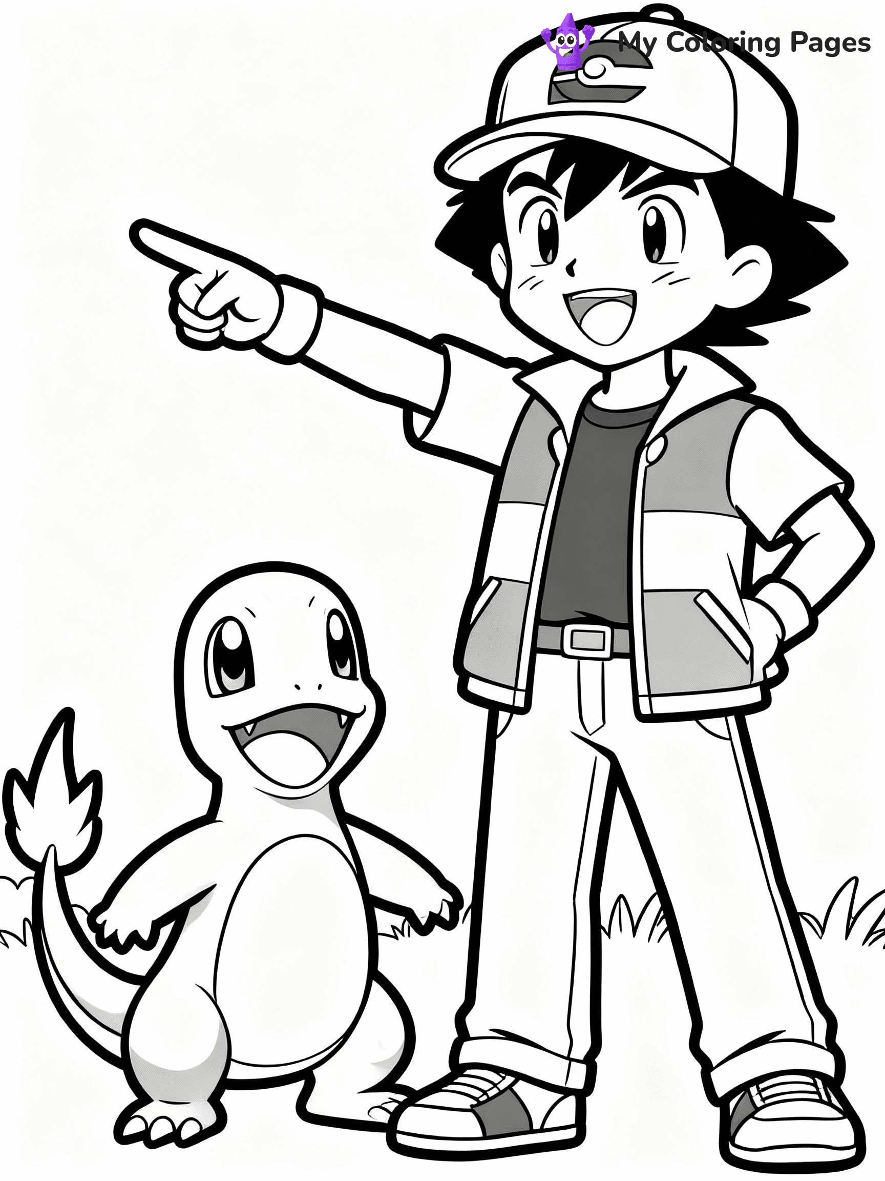Charmander Coloring Pages - 3